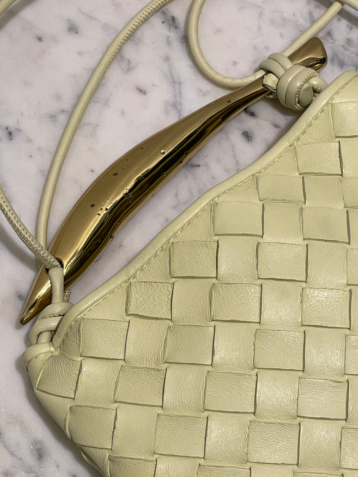 Bottega Veneta - Mini Sardine - Ice Cream Yellow - Medinas Wardrobe