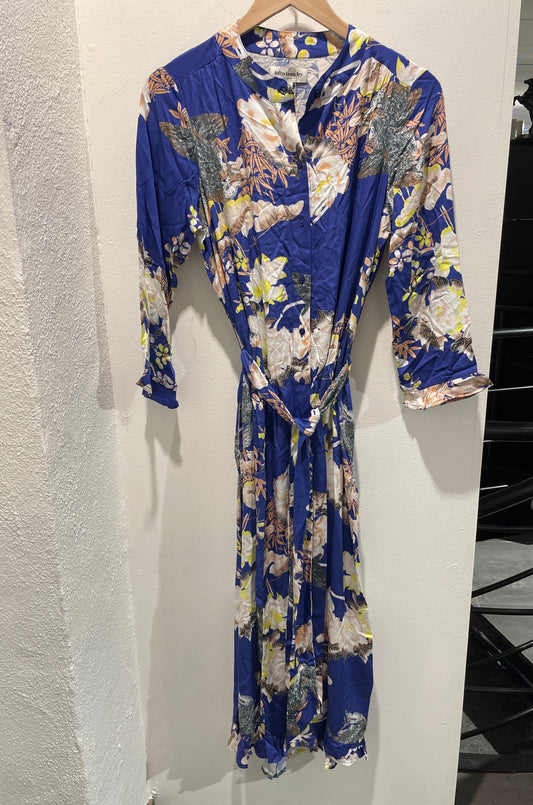 Lolly’s Laundry dress - Blue with Floral Print - Size M