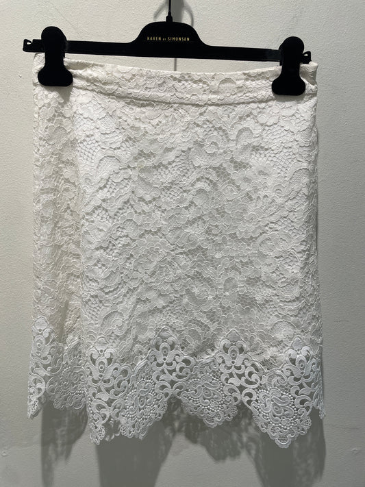 Sandro - skirt with beautiful laces - S