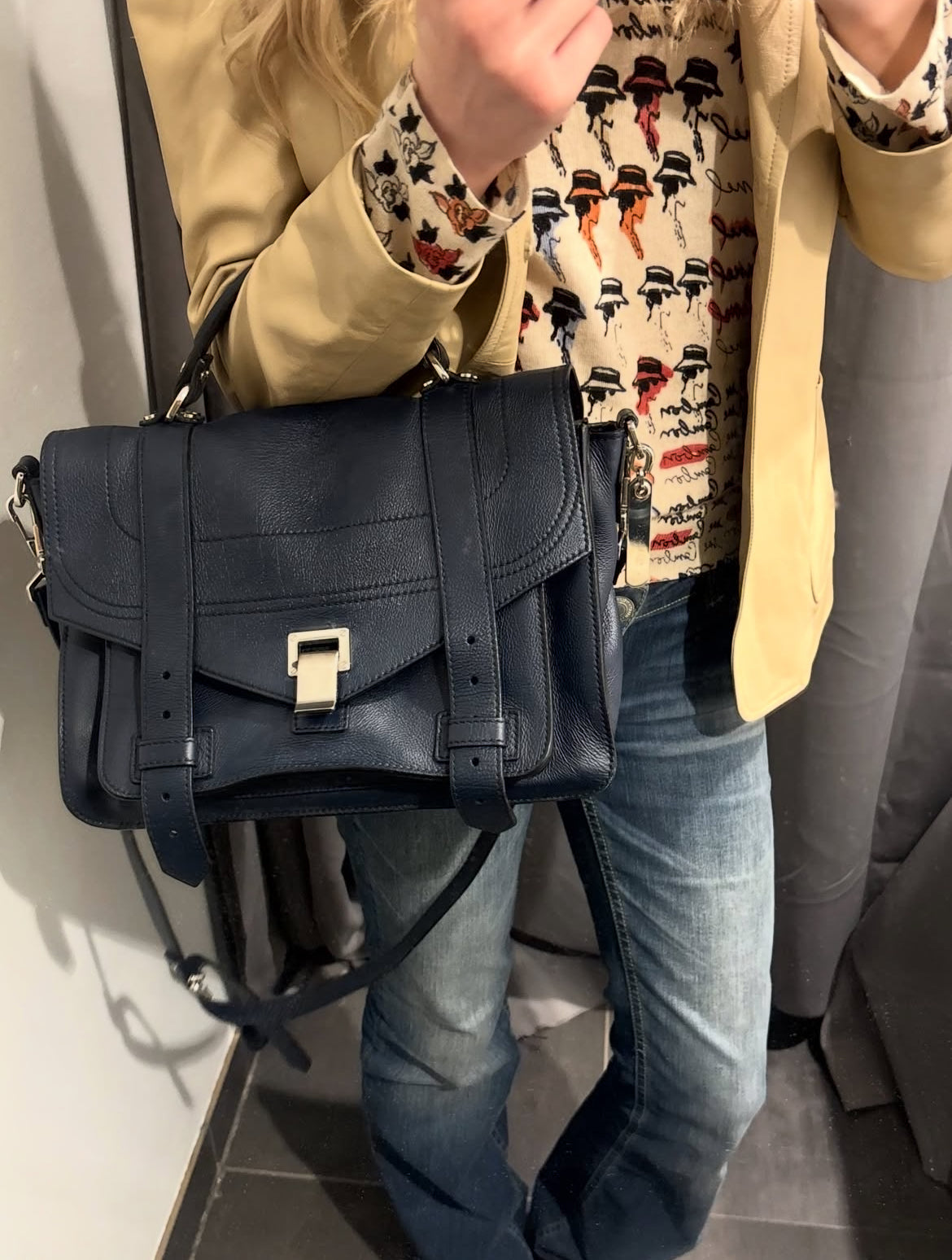 Proenza Schouler bag - Navy blue