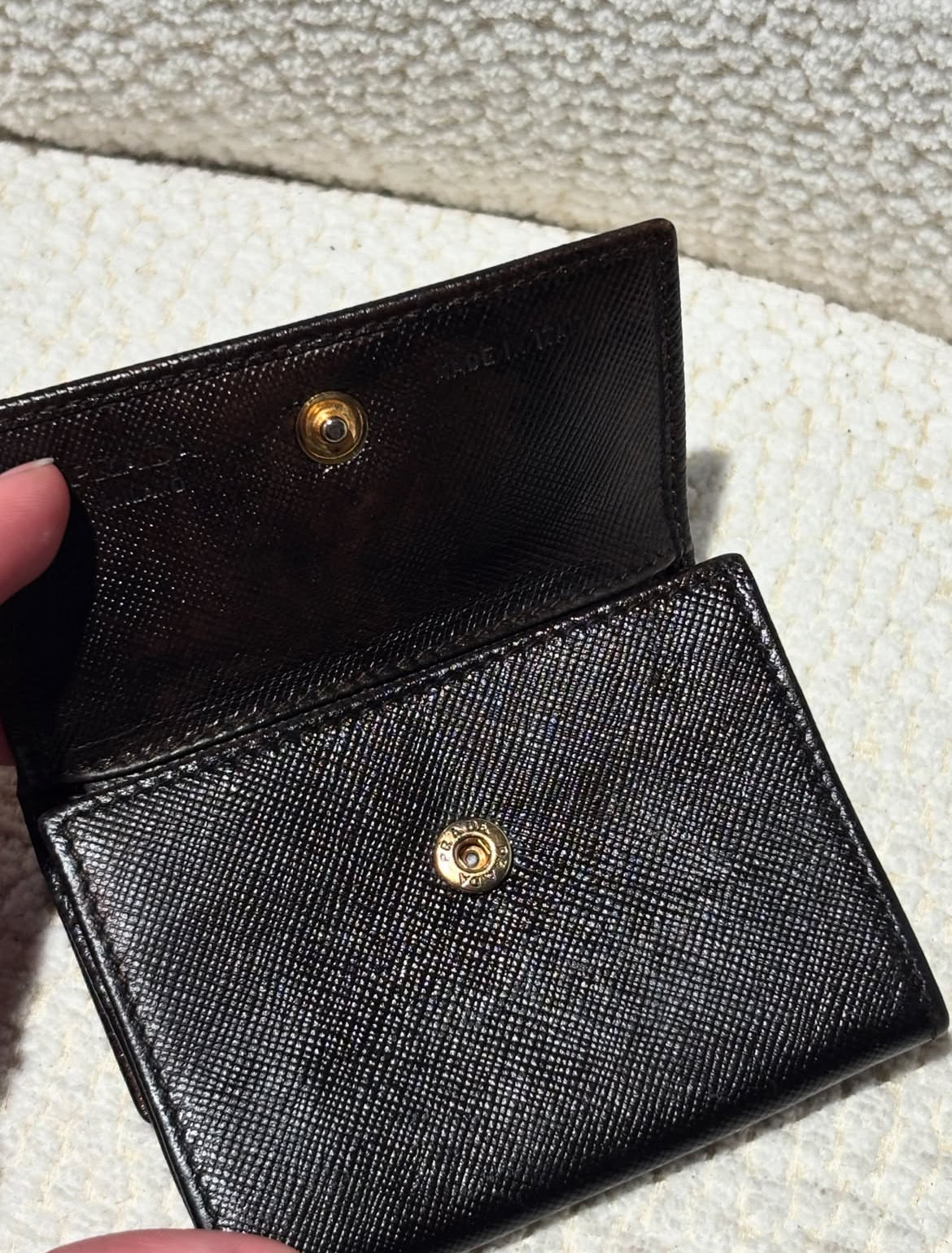 Prada -  logo wallet