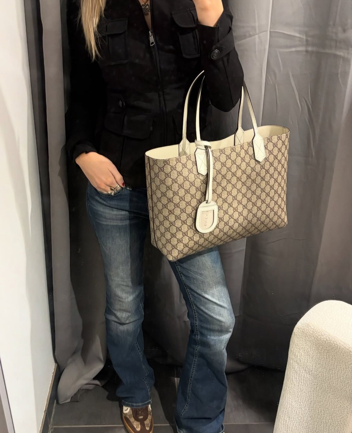 Gucci Tote - Reversible - with GG monograms