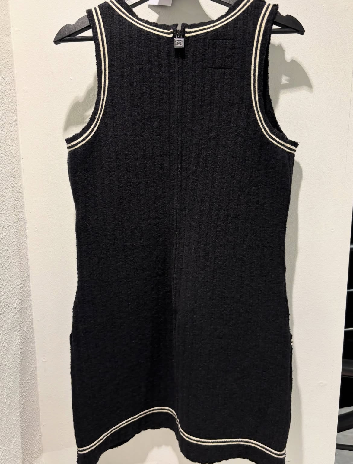 Chanel Dress – Tweed in Black & White - EU 38 (S/M)