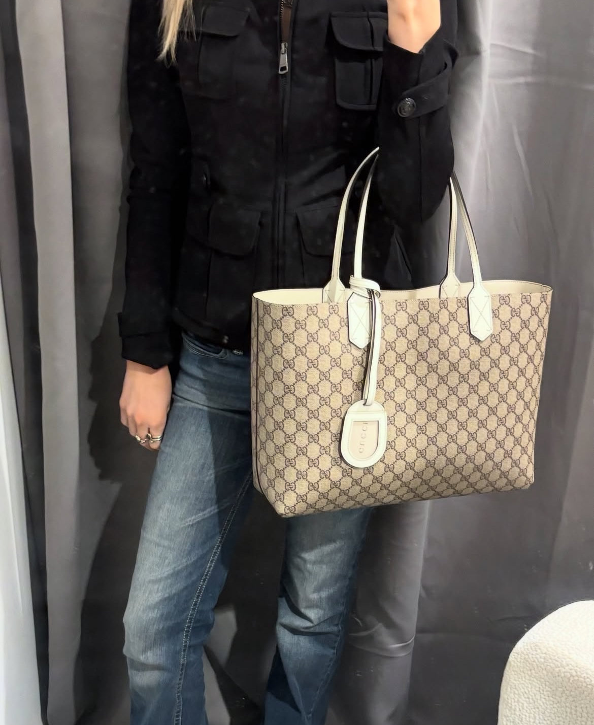 Gucci Tote - Reversible - with GG monograms