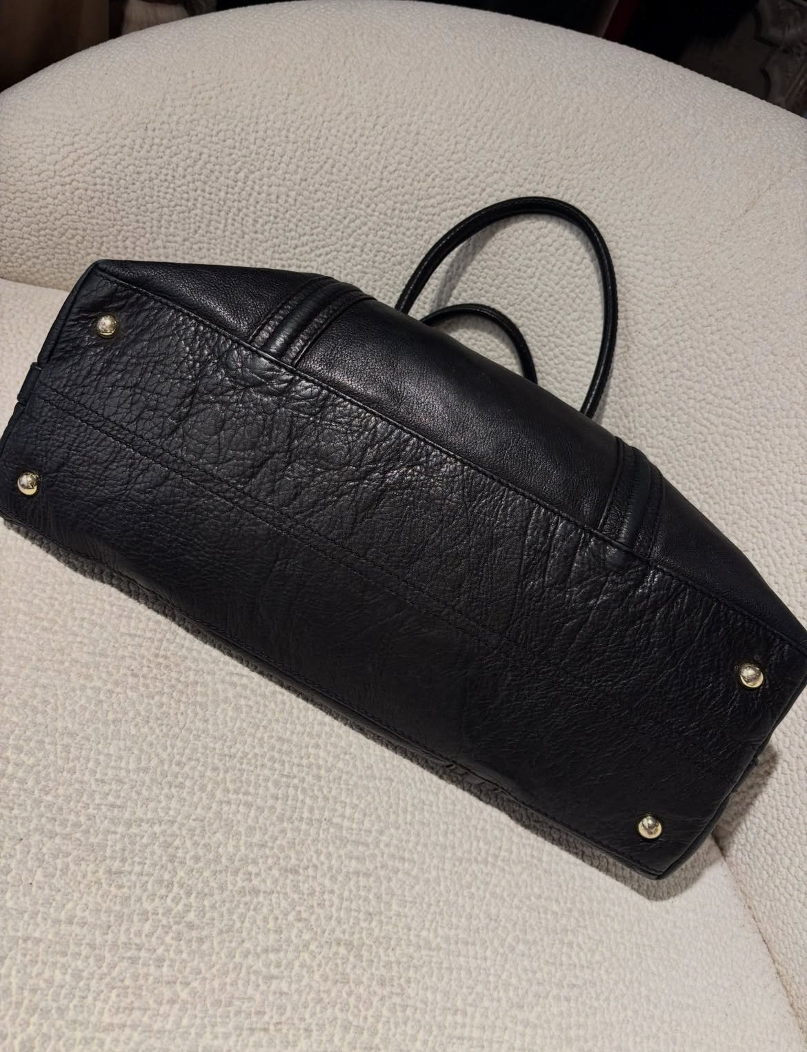 Mulberry - Black Calfskin & Gold Hardware
