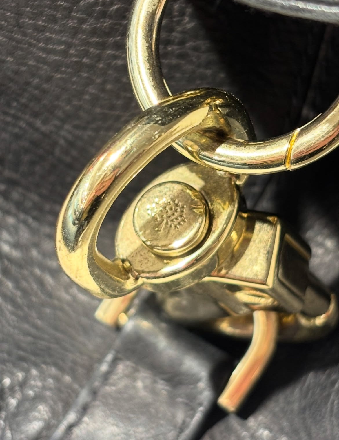 Mulberry - Black Calfskin & Gold Hardware