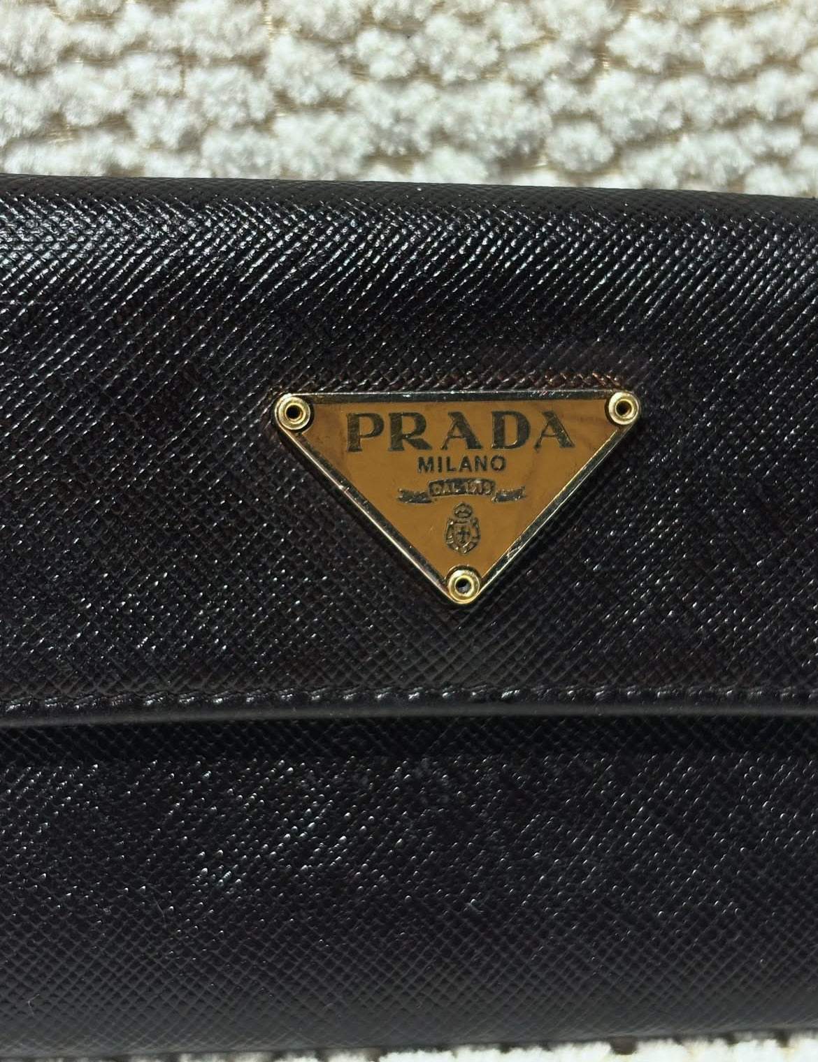 Prada -  logo wallet