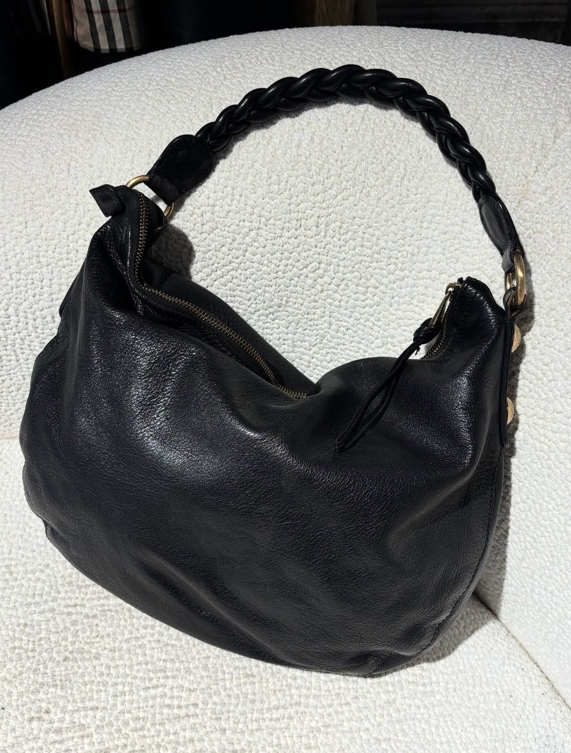 Mulberry - Black Calfskin & Gold Hardware