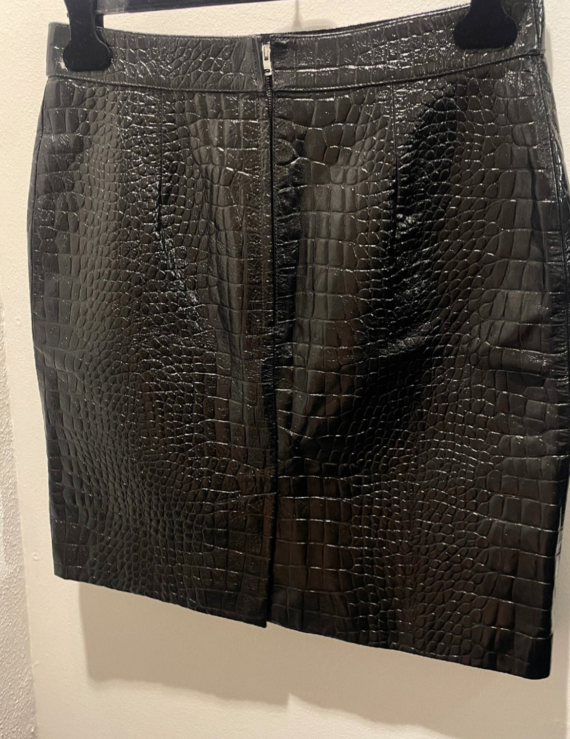 Gucci Skirt – new w tag - croco leather - S/M