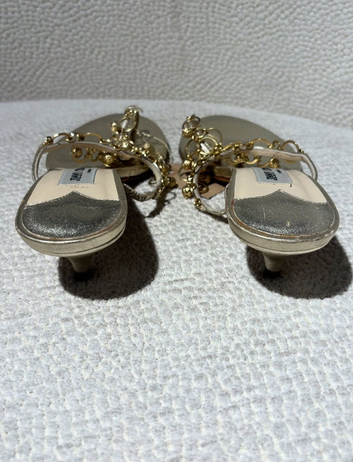 Jimmy Choo sandals Gold - EU 38