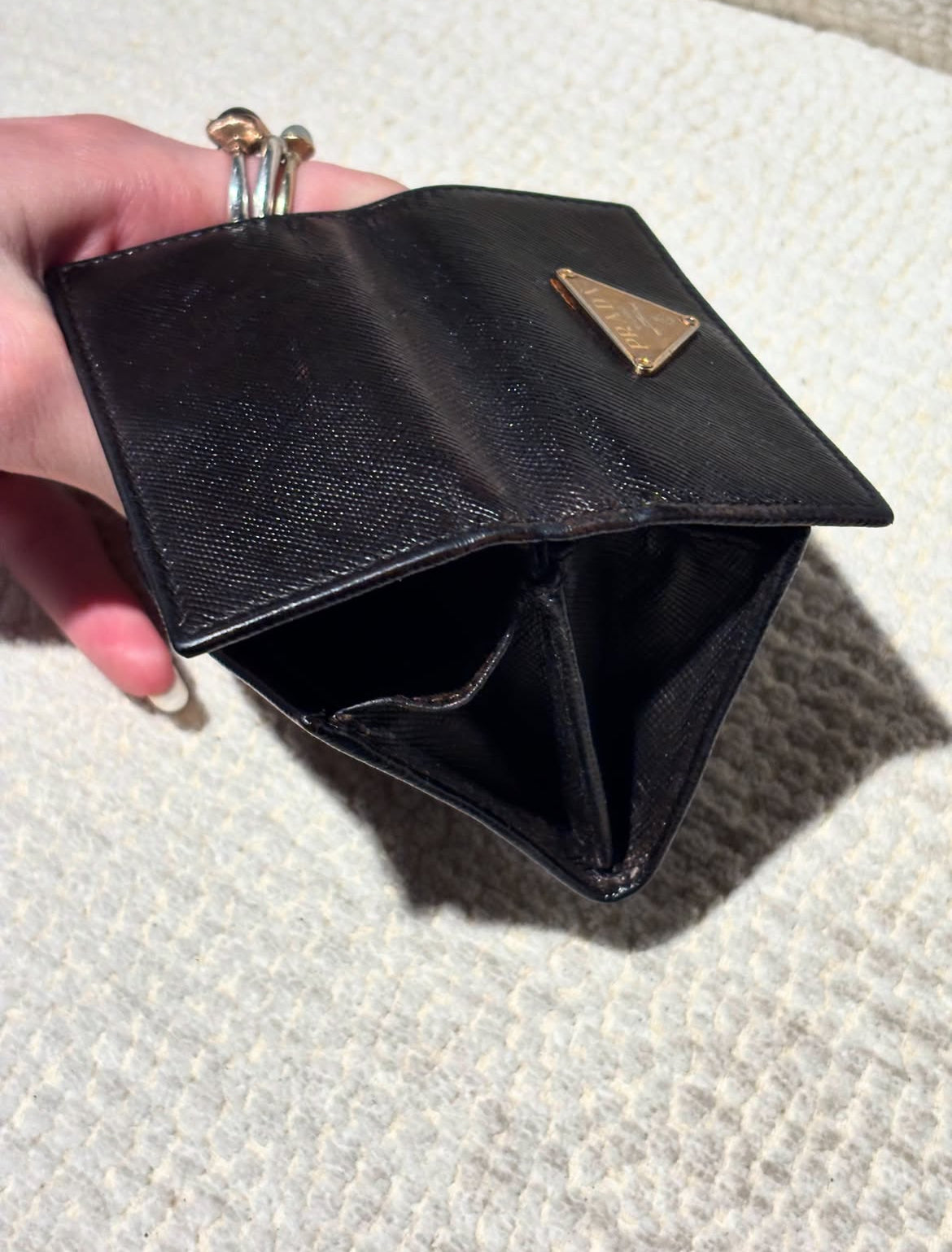 Prada -  logo wallet
