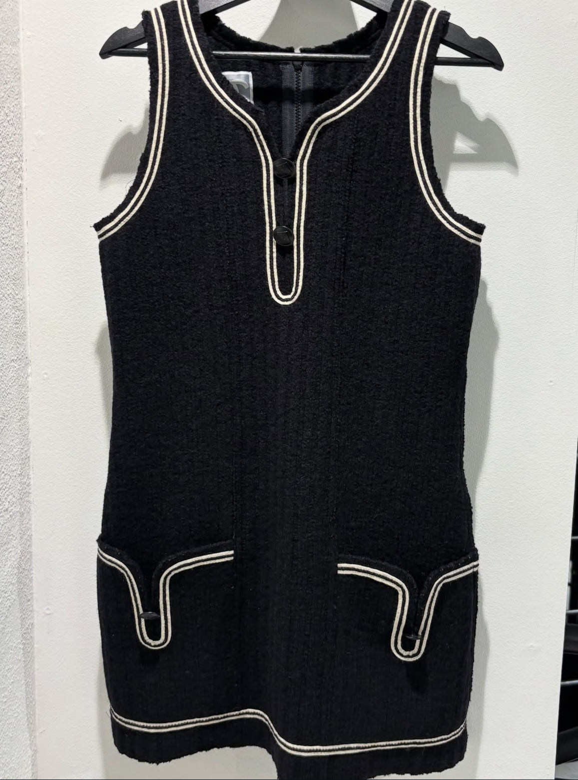 Chanel Dress – Tweed in Black & White - EU 38 (S/M)