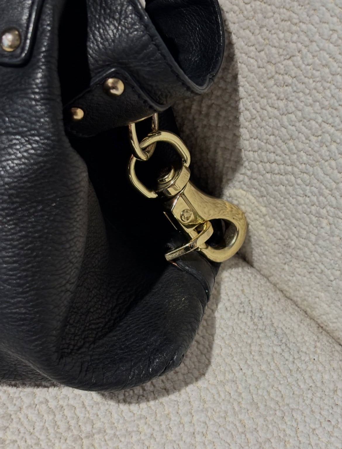 Mulberry - Black Calfskin & Gold Hardware
