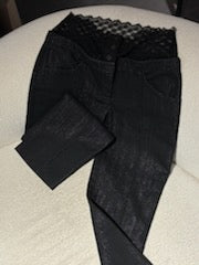 Chanel Jeans – Black Denim & lace - EU
