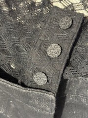 Chanel Jeans – Black Denim & lace - EU