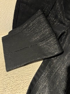Chanel Jeans – Black Denim & lace - EU
