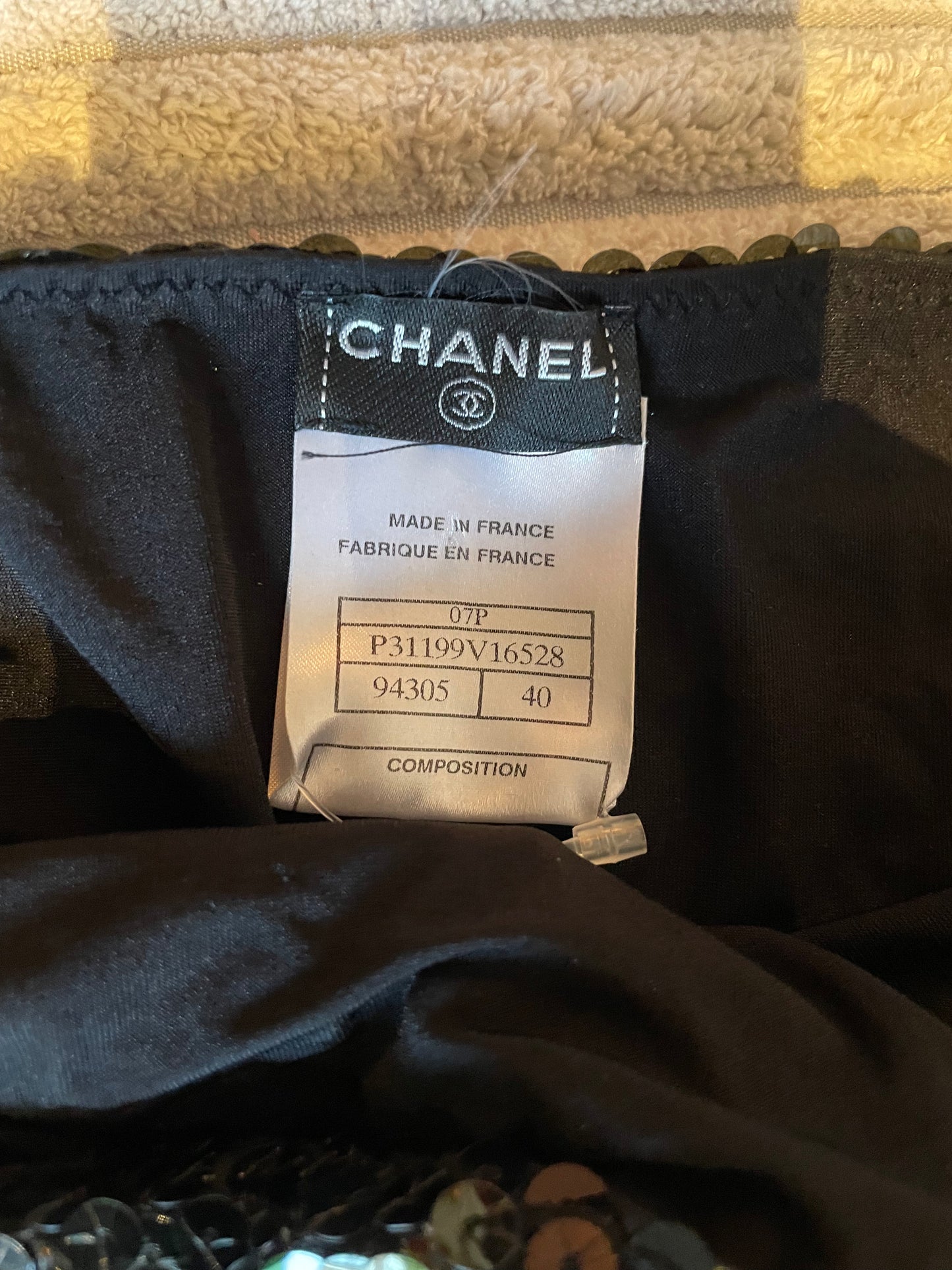 Chanel Hotpants - Pailleter - Nye!