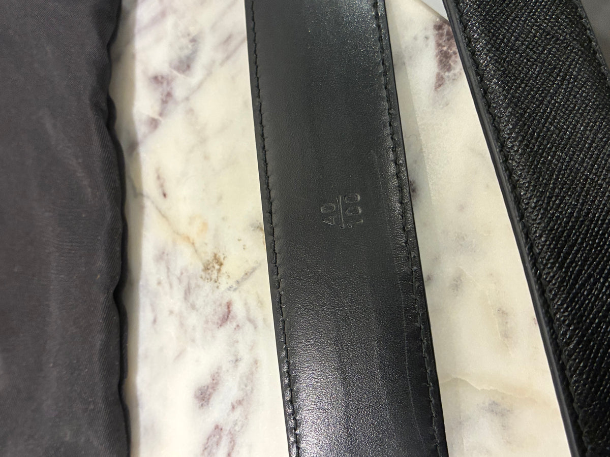Prada Tessuto Nylon Belt Bag – Black - 100cm