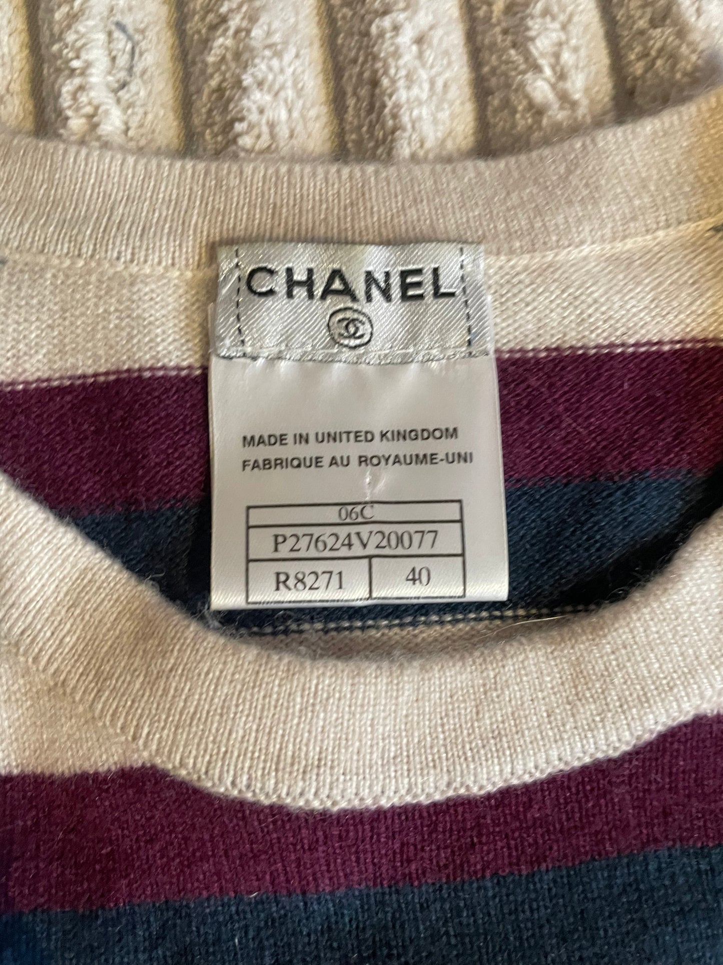 Chanel - Cashmere top