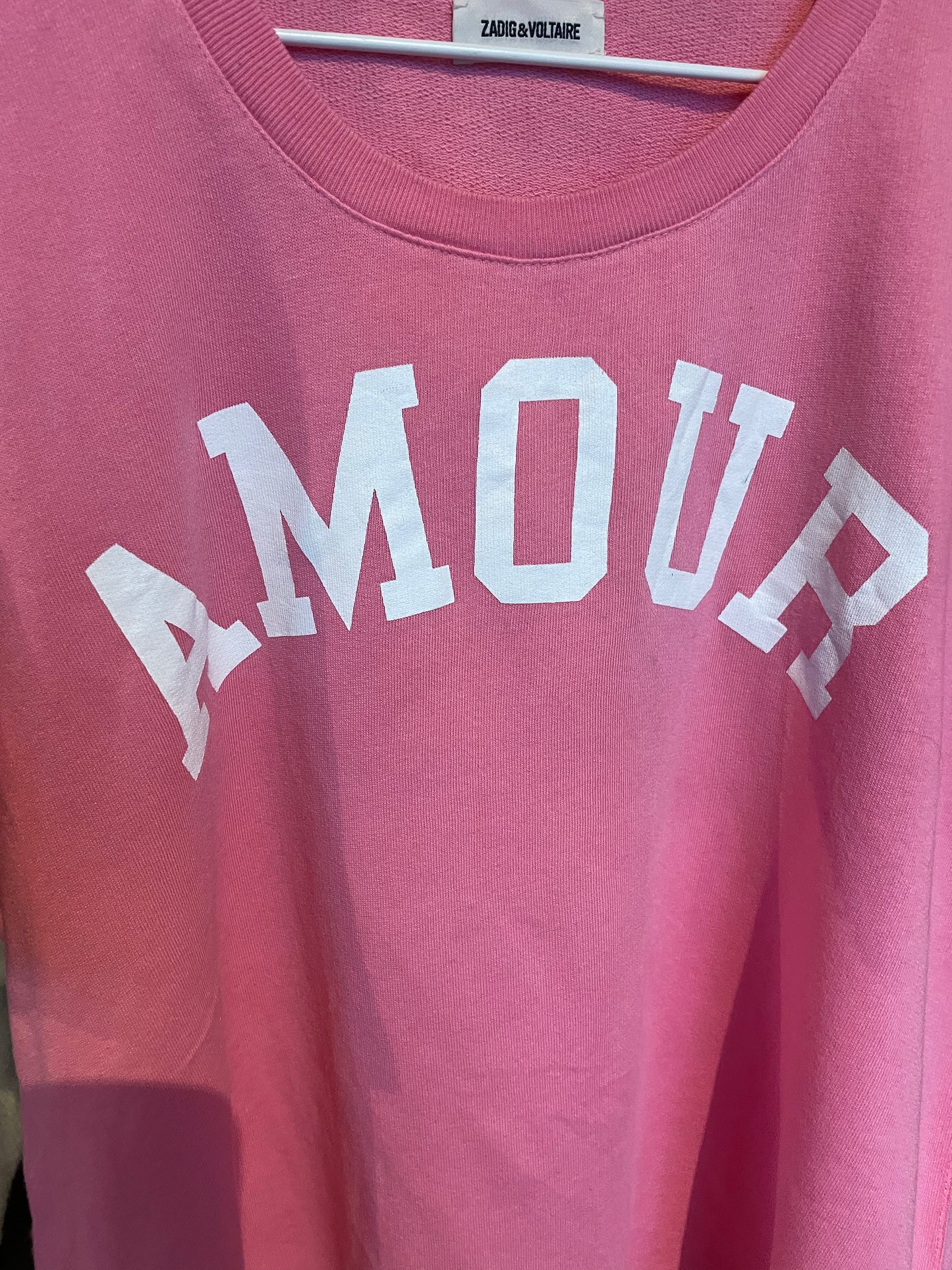 Zadig & Voltaire T-shirt - Boxy model - AMOUR