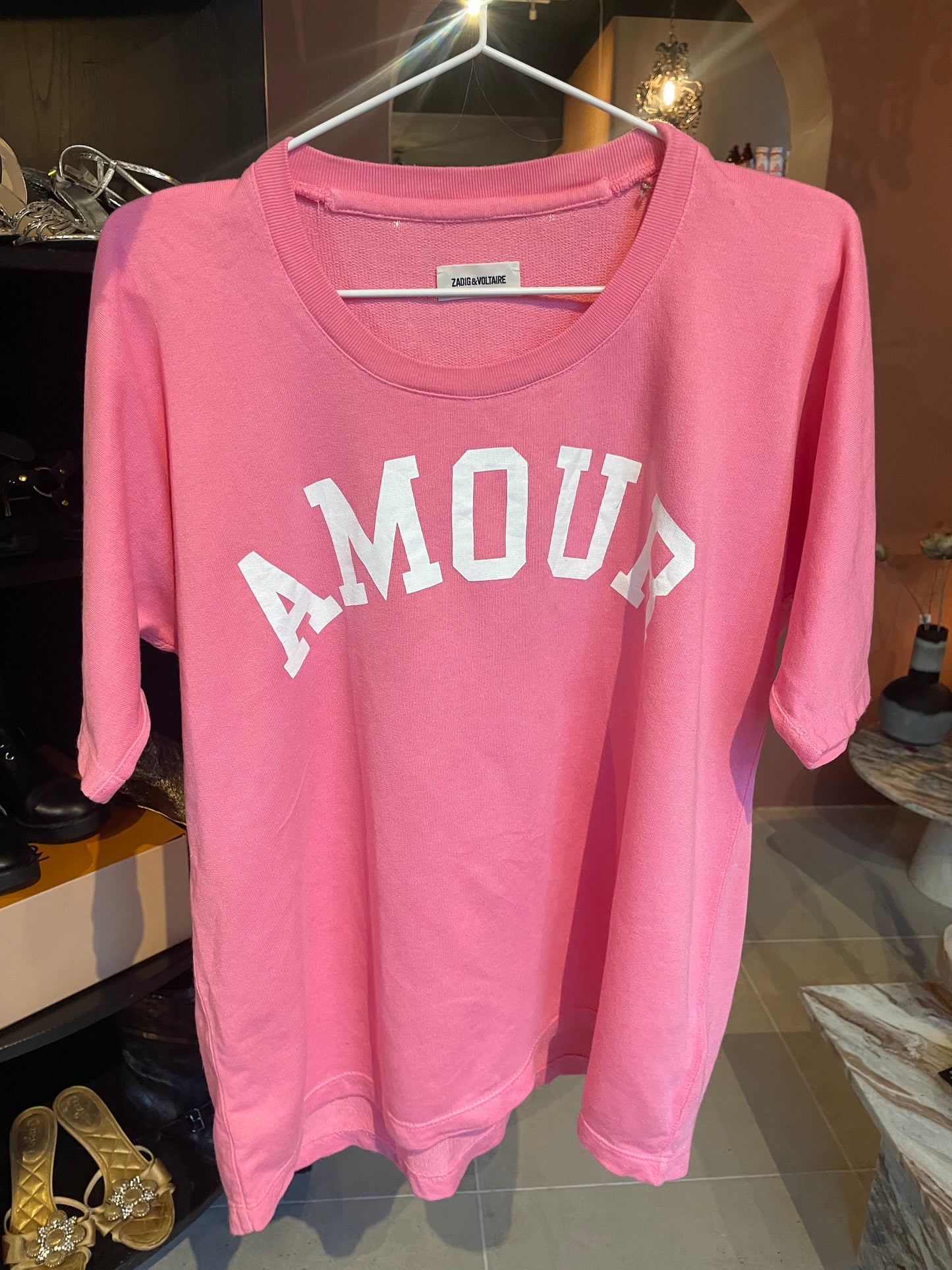 Zadig & Voltaire T-shirt - Boxy model - AMOUR