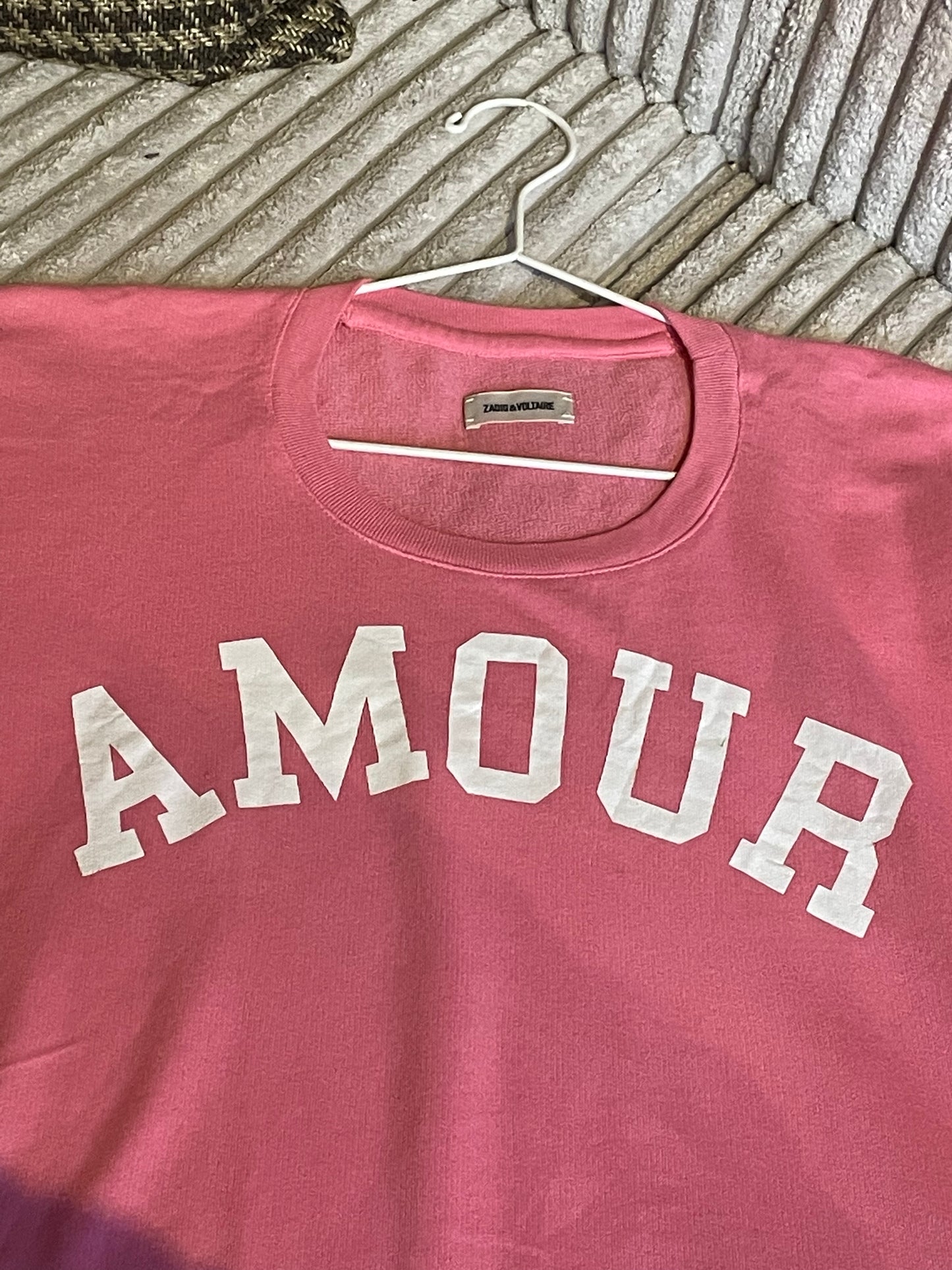 Zadig & Voltaire T-shirt - Boxy model - AMOUR