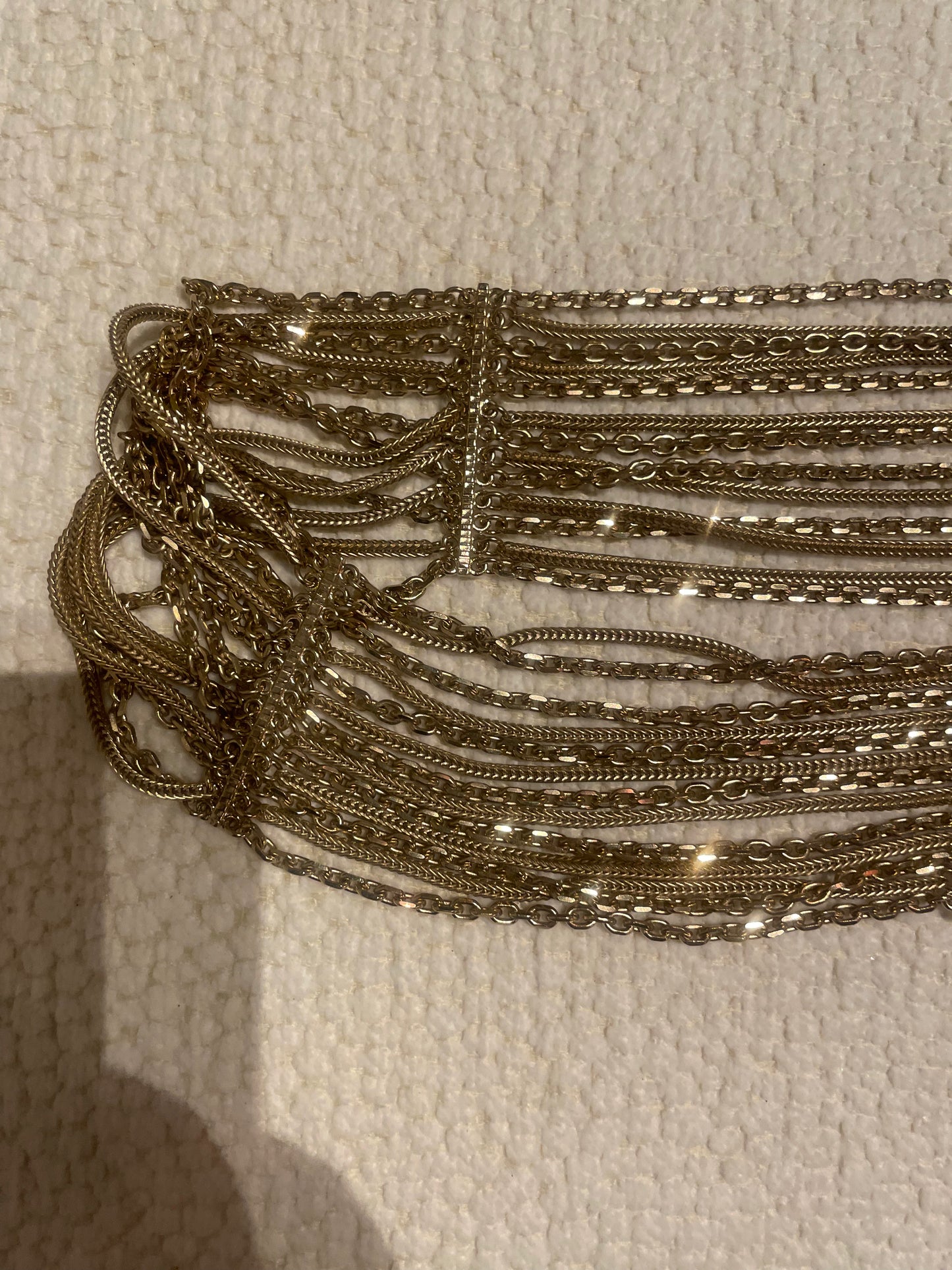 Chanel - CC logo - Bredt chain bælte