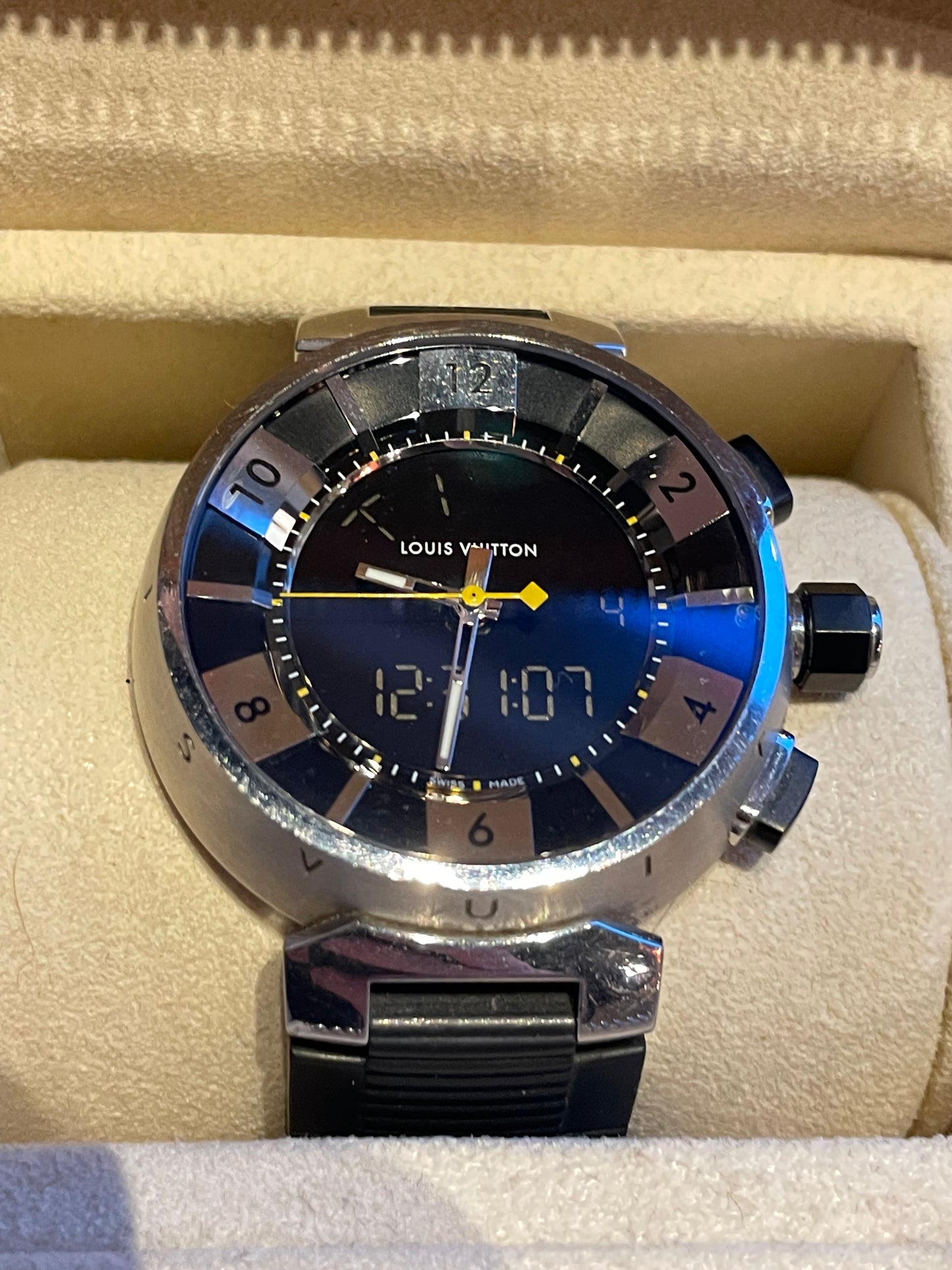 Louis Vuitton ur - Tambour - Q118F Quartzk