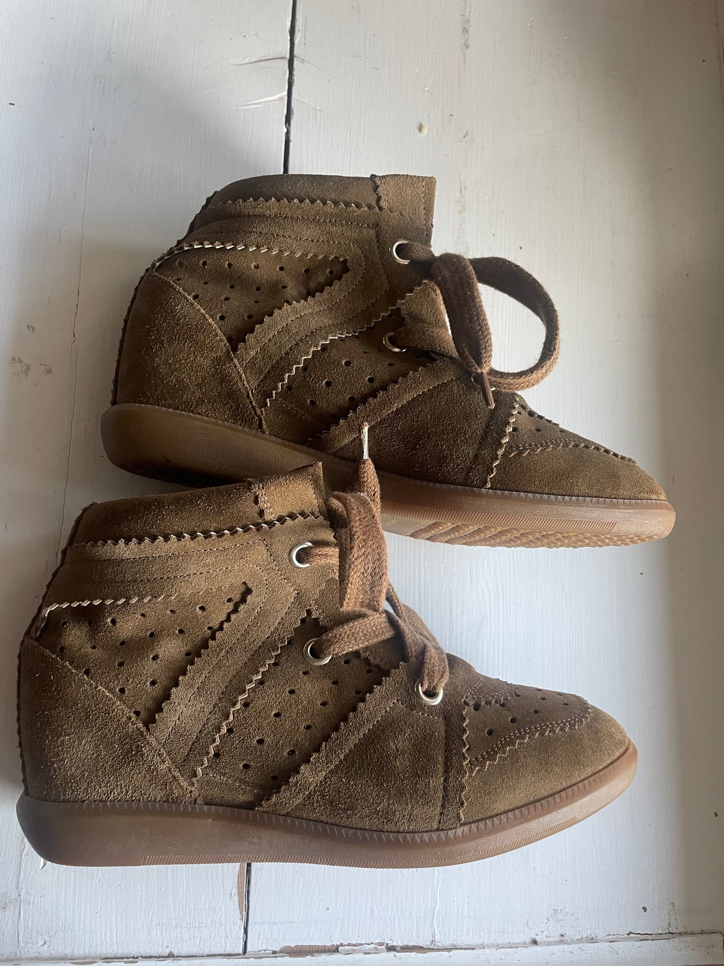 Bobby Sneakers - med indvendig hæl - Isabel Marant - Str. 39 - som nye