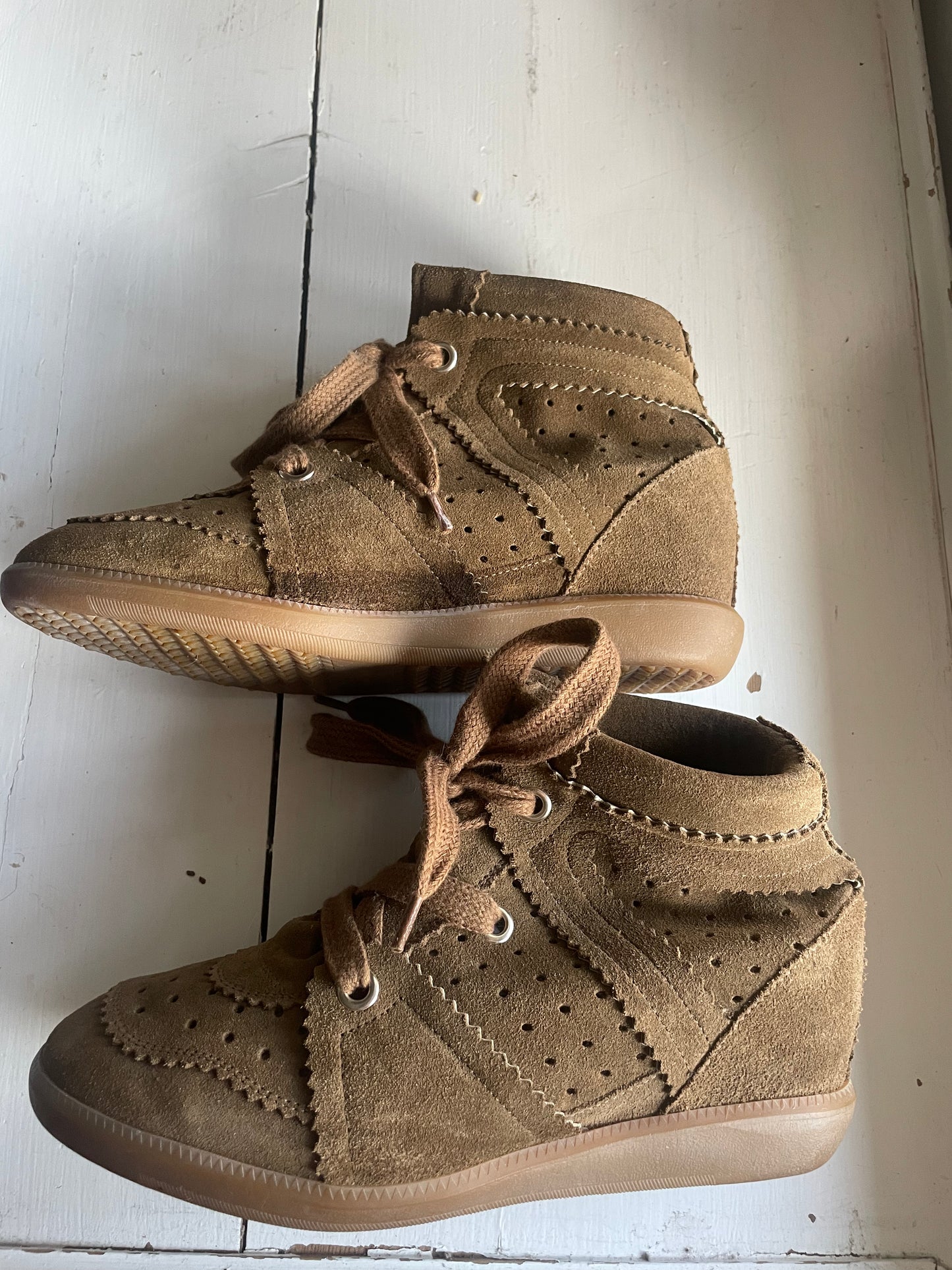 Bobby Sneakers - med indvendig hæl - Isabel Marant - Str. 39 - som nye