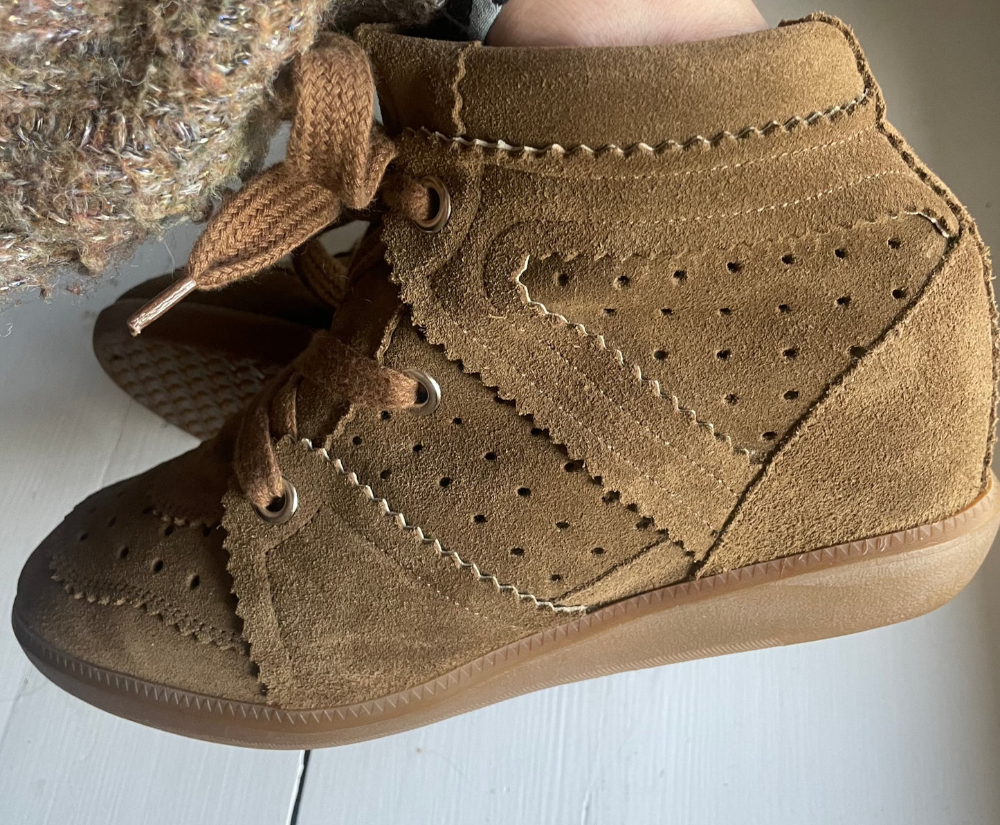 Bobby Sneakers - med indvendig hæl - Isabel Marant - Str. 39 - som nye