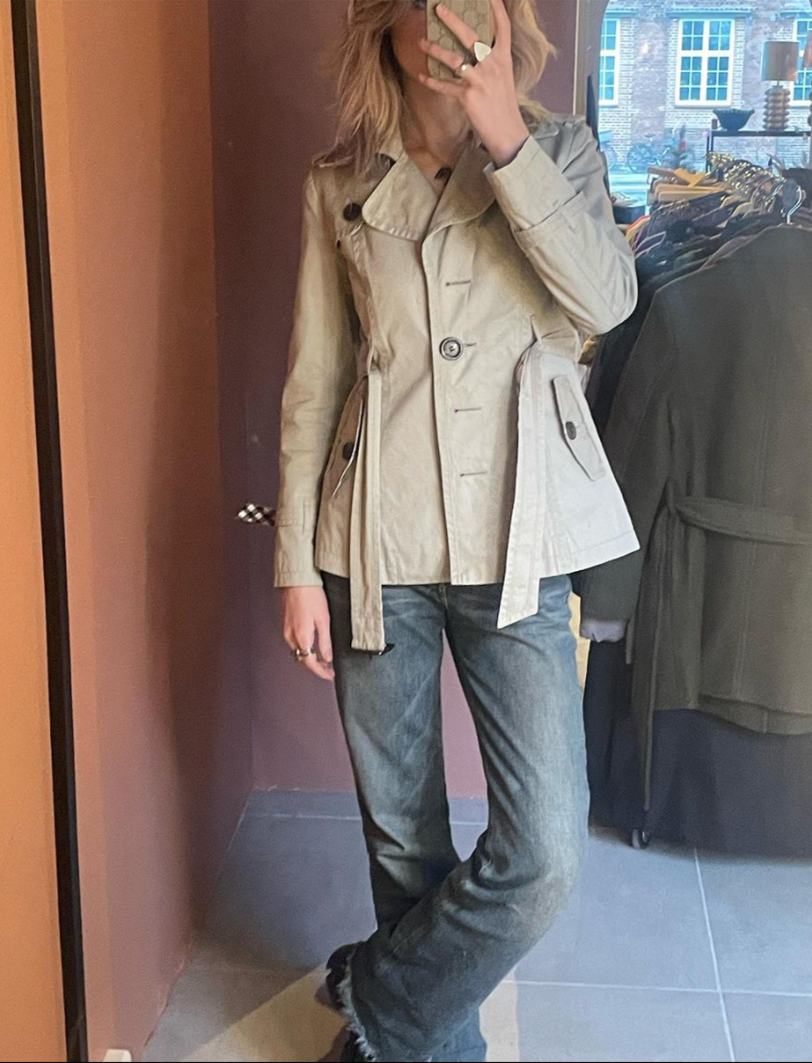 Burberry Trenchcoat - kort model