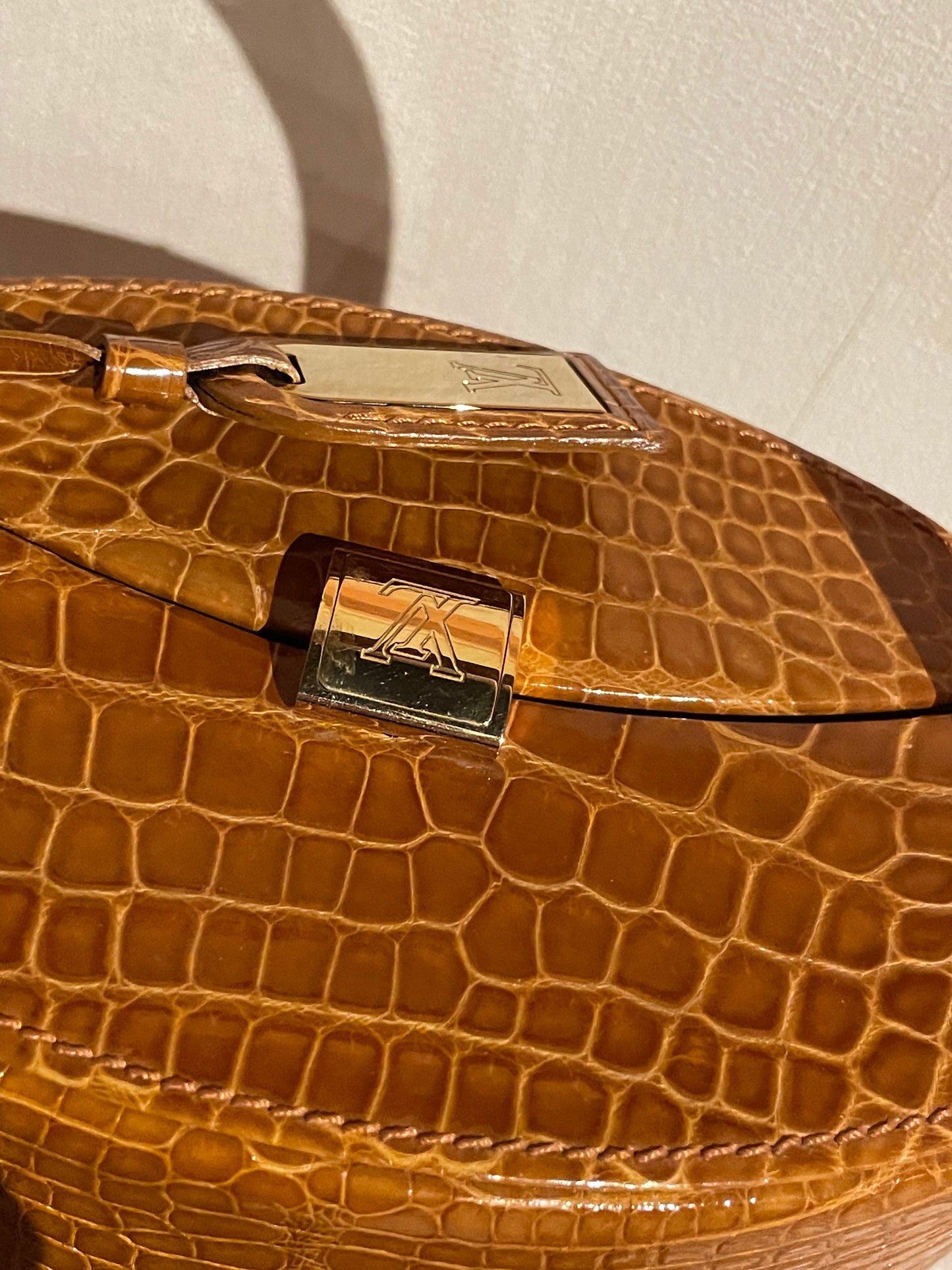 Louis Vuitton - Tophandle - ægte alligator