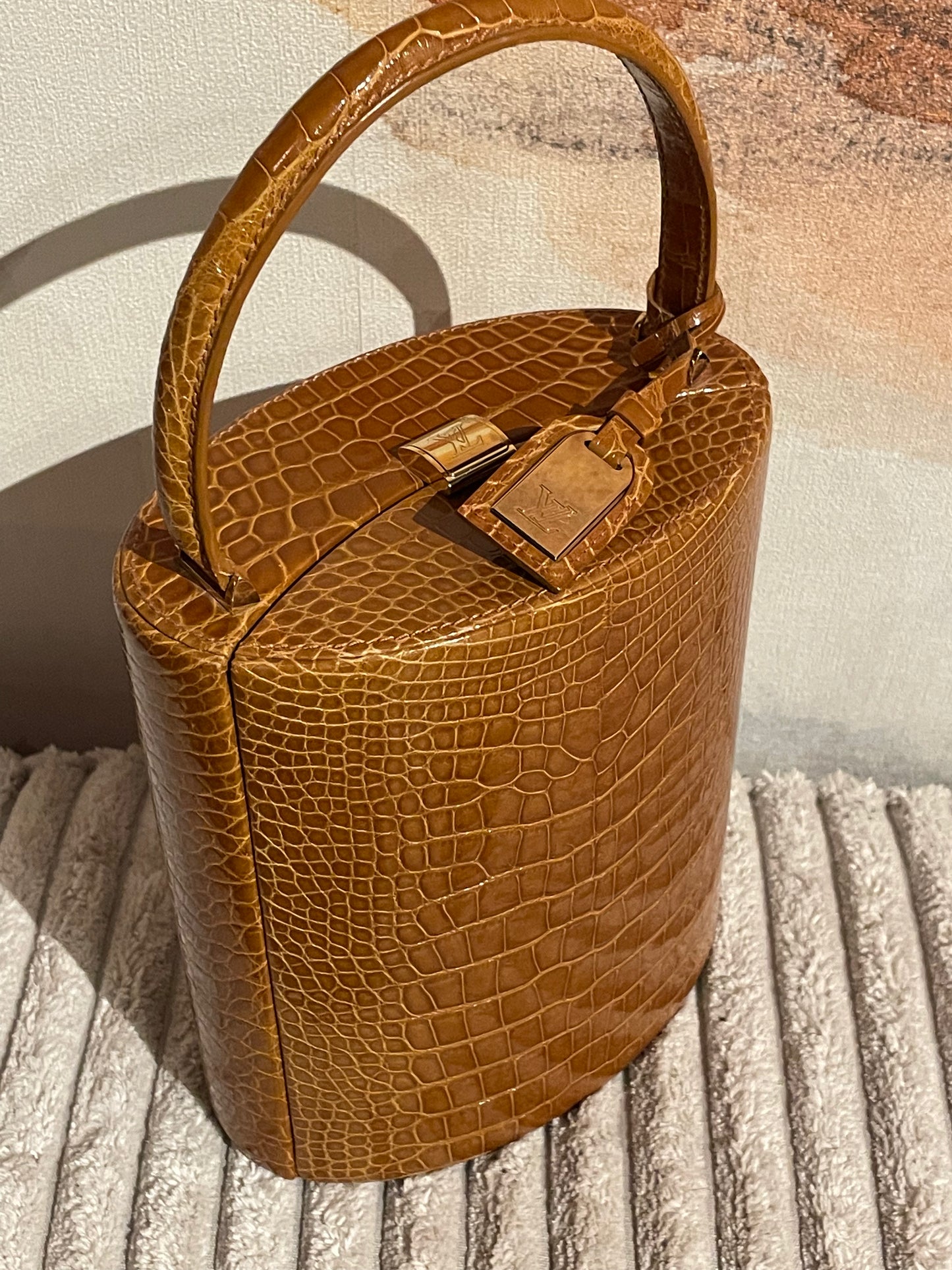 Louis Vuitton - Tophandle - ægte alligator