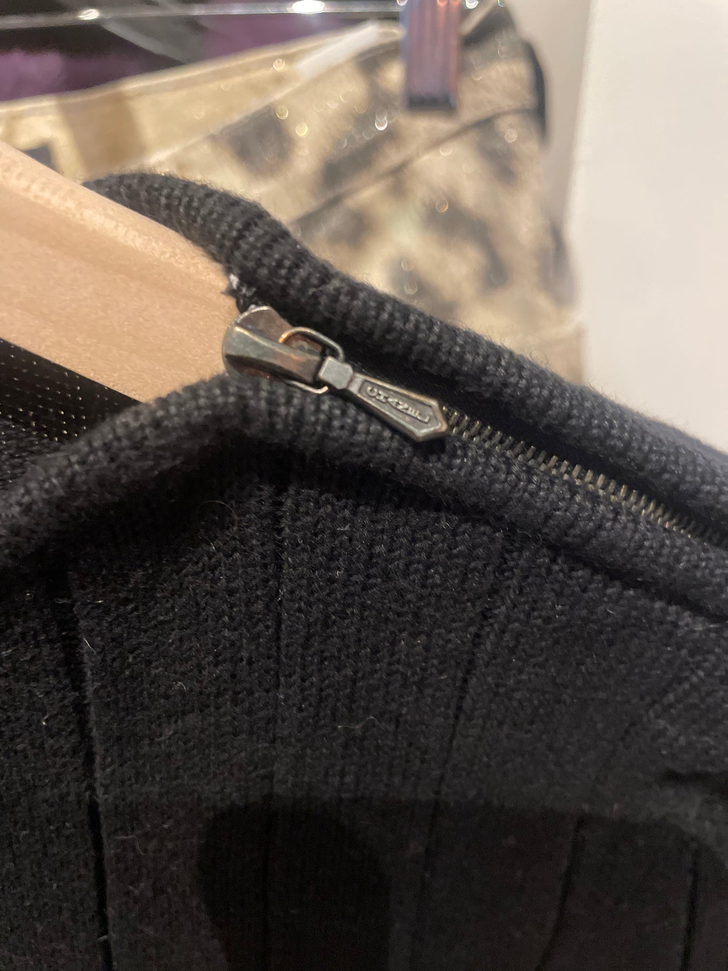 Chanel Herre - strikket top - sort - L