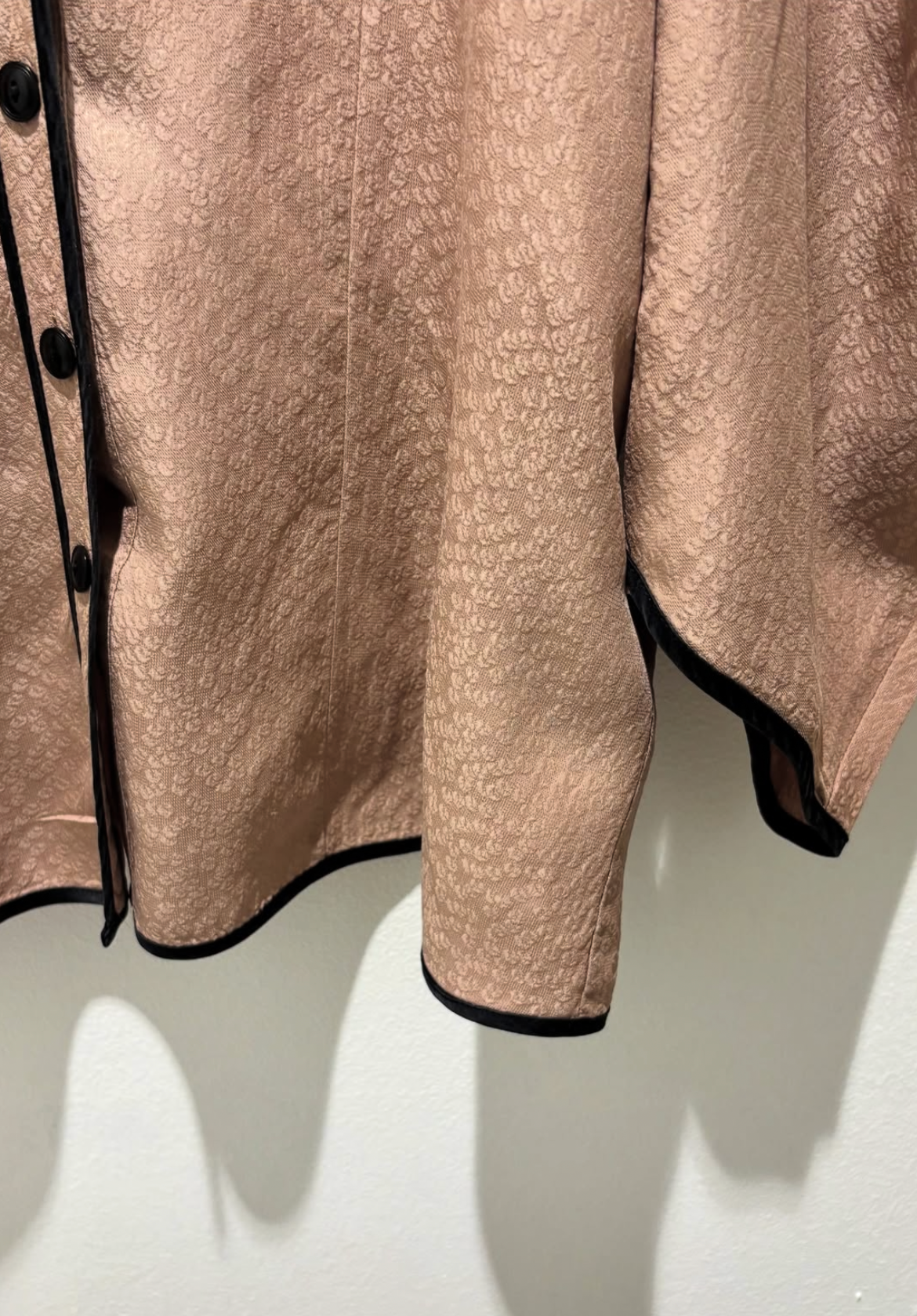 Rützou Shirt – Powder Pink with Black Details – Size M