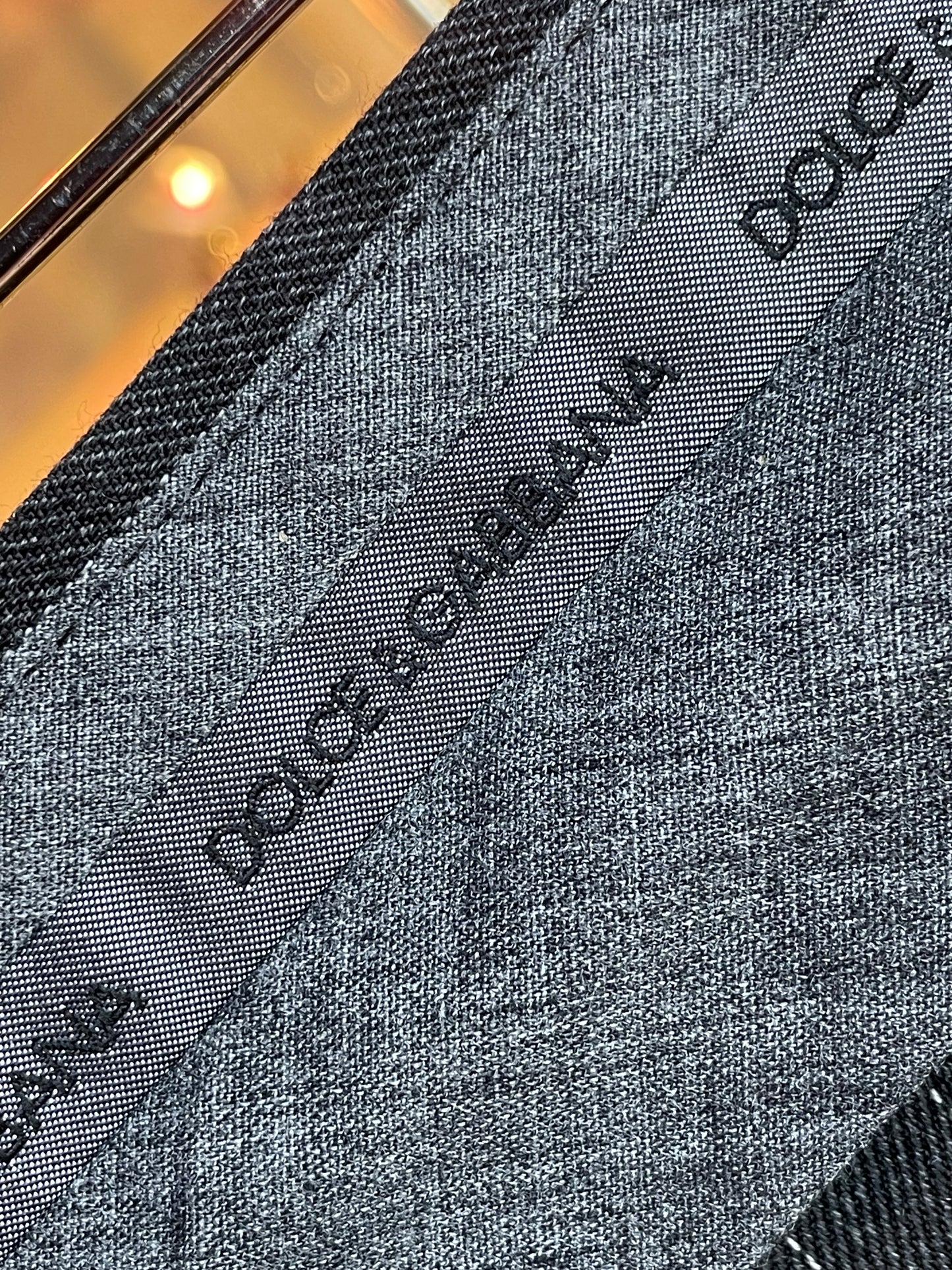 Dolce & Gabbana - Tailored pinstripe virgin wool bukser - Vintage for HIM