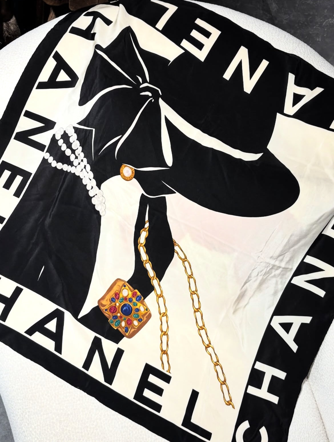 Chanel Vintage Scarf - Silk