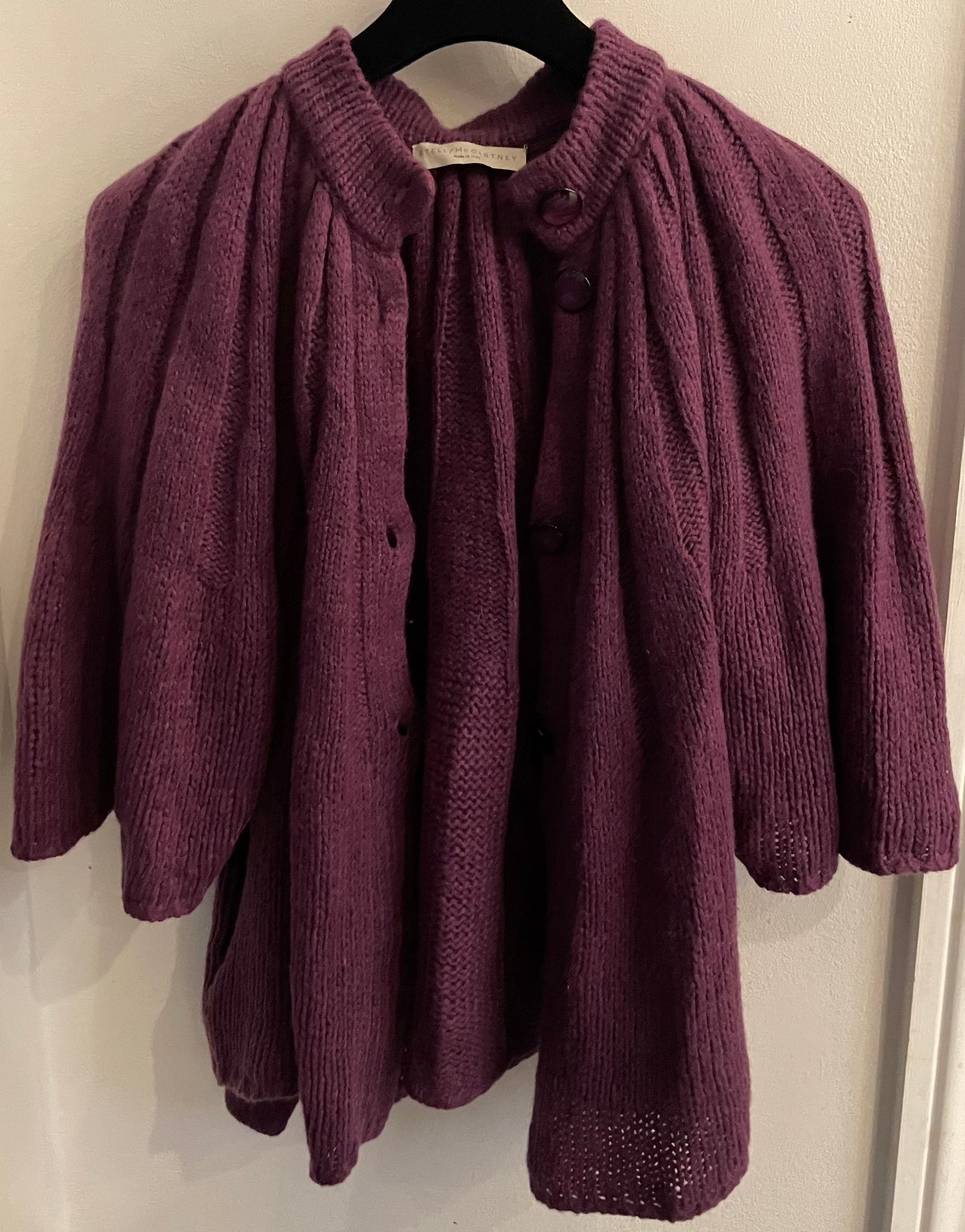 Cardigan - Stella McCartney - 3/4 ærmer - Dyb syren