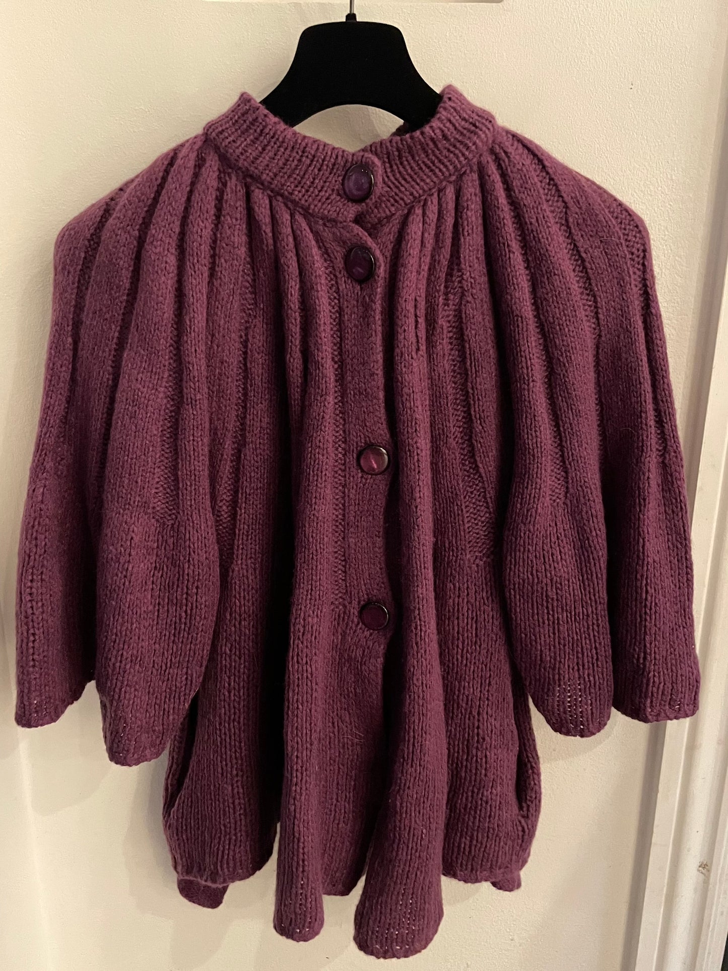 Cardigan - Stella McCartney - 3/4 ærmer - Dyb syren