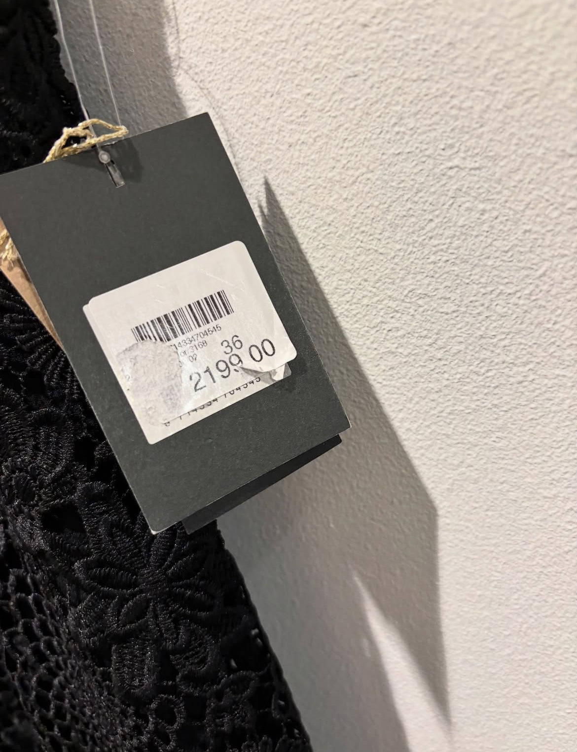 SAND Copenhagen pants - Black lace - EU36