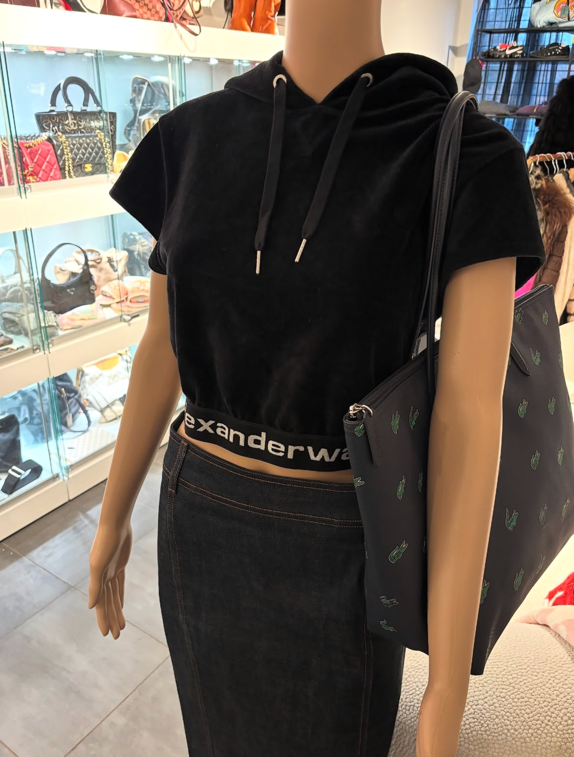 Alexander Wang cropped top - S/M