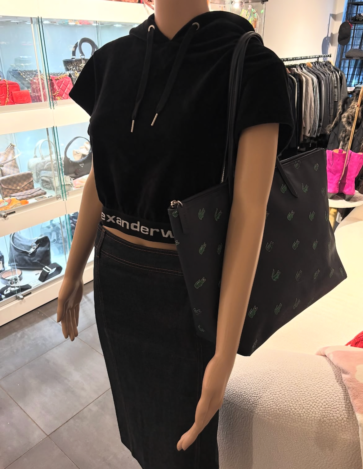 Alexander Wang cropped top - S/M