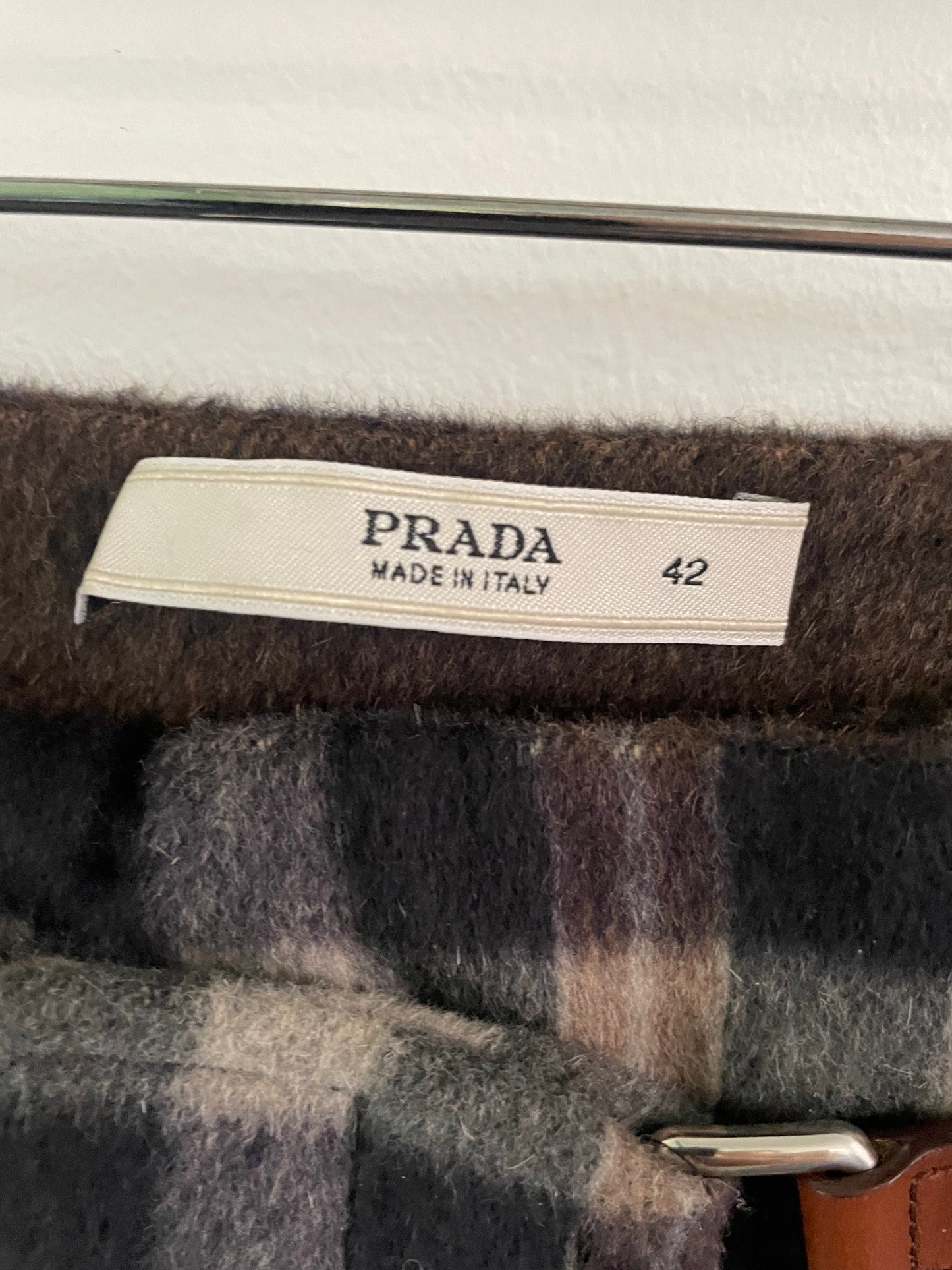 Prada nederdel - Alpaca uld & dansk mink - aldrig brugt