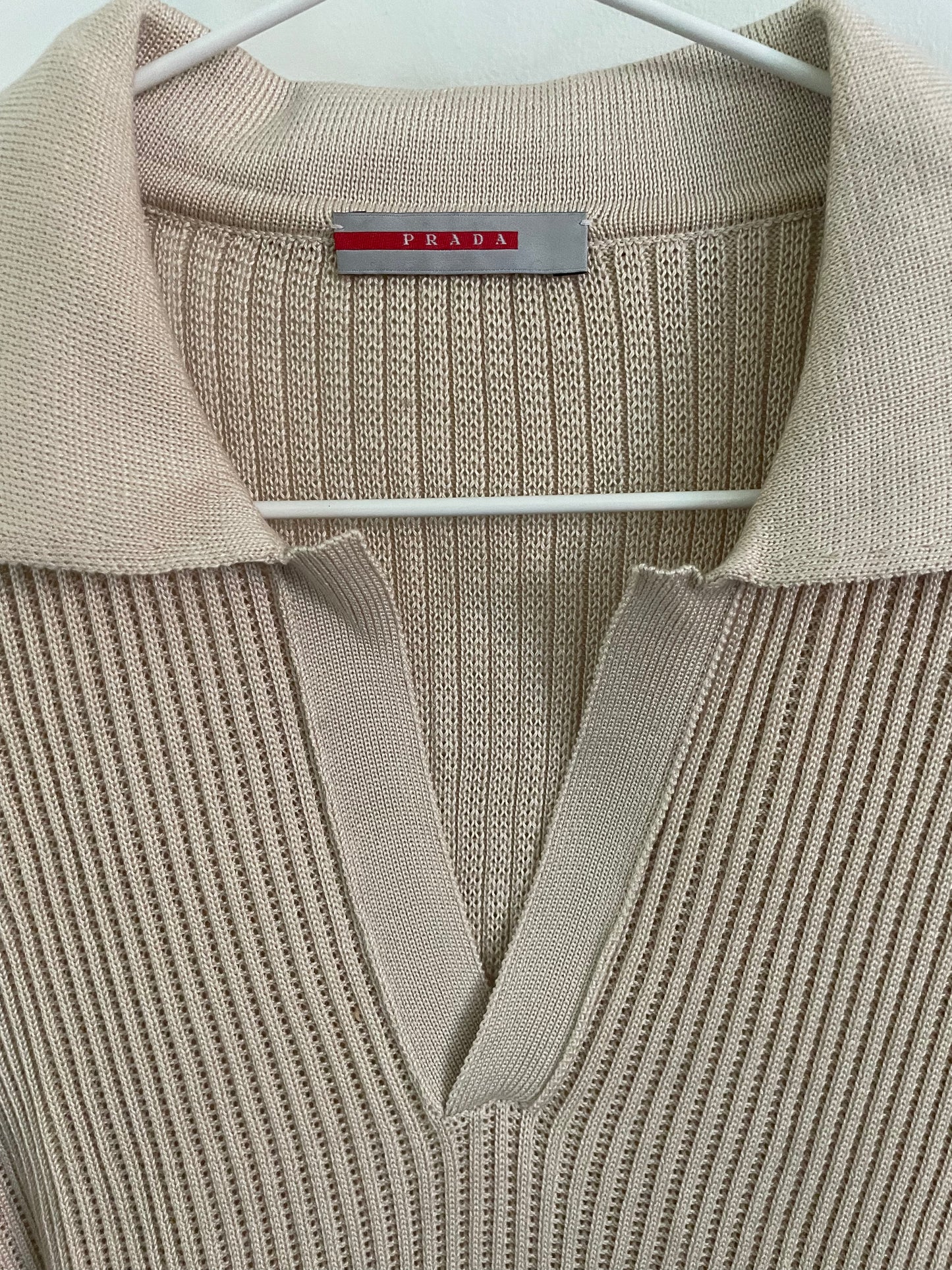 Prada - Ribbed knit polo - "Vintage for HIM"