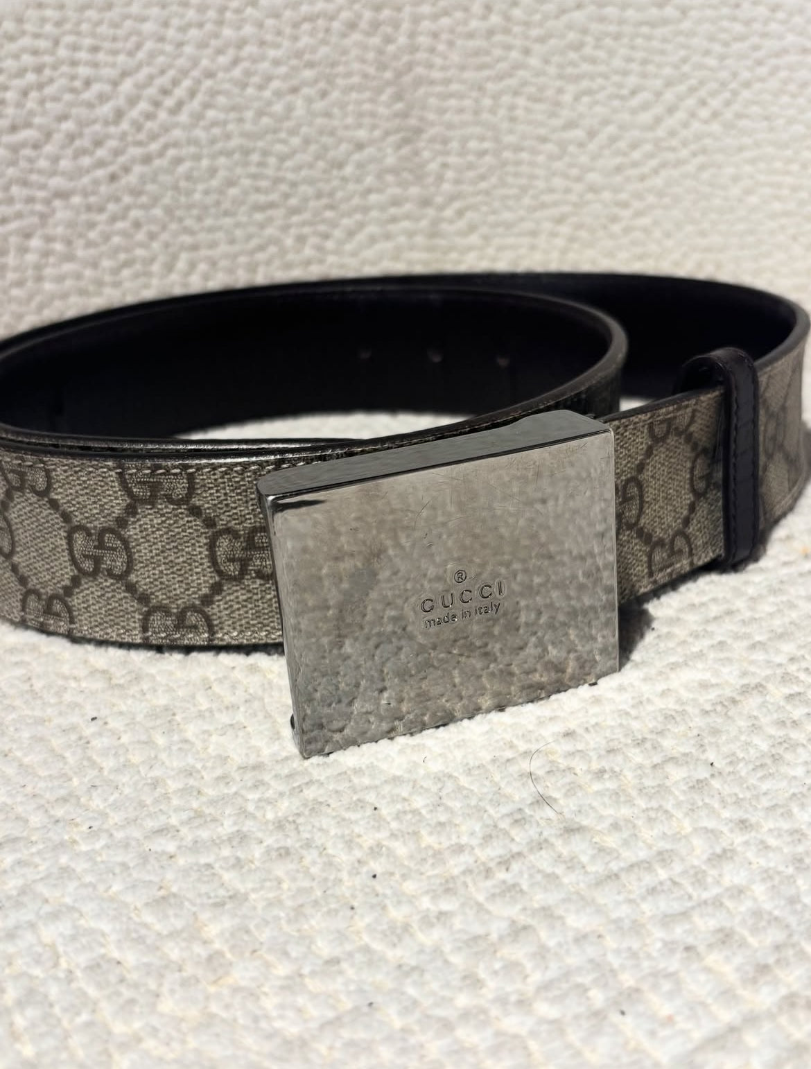 Gucci Belt - iconic monogram - 100 cm