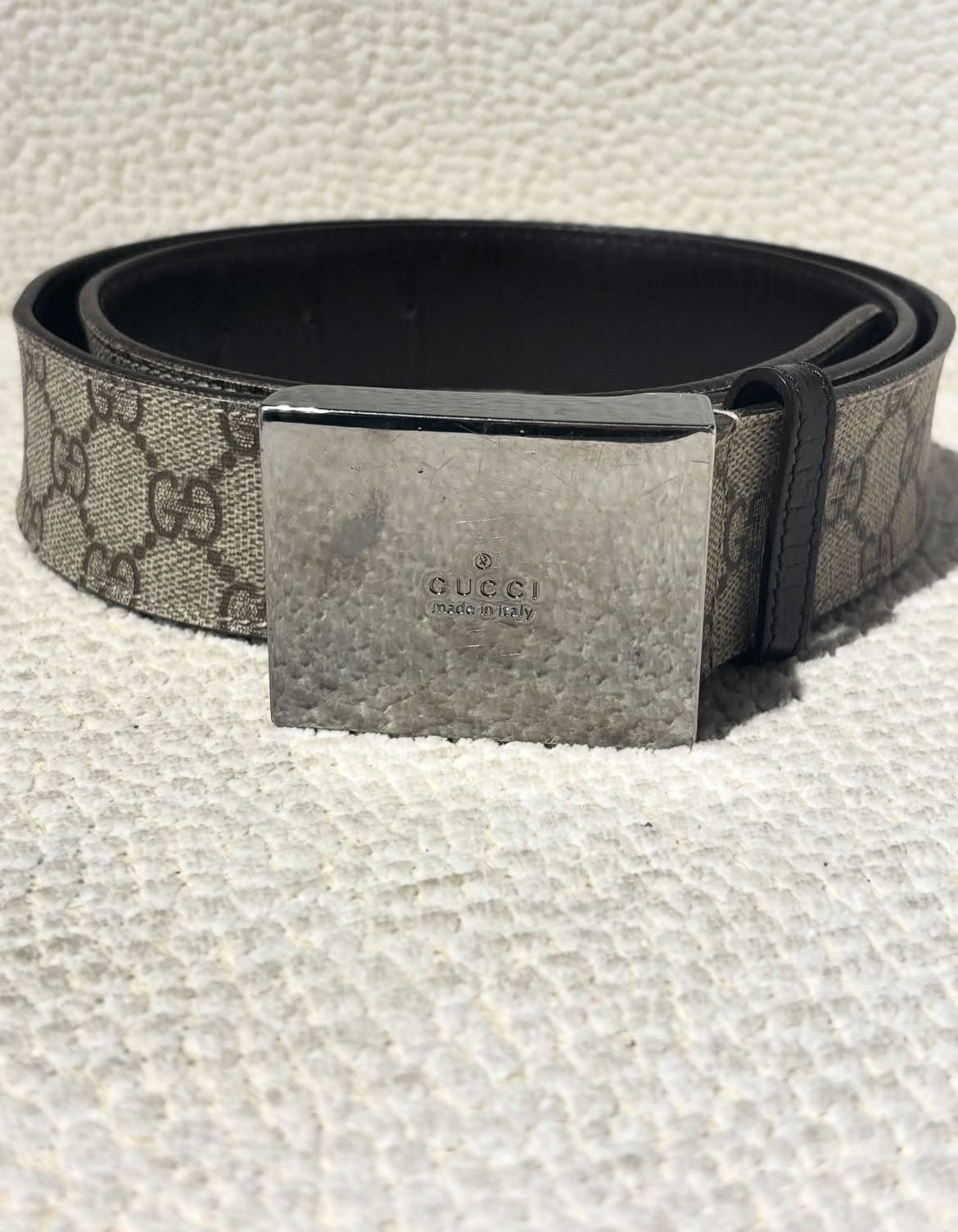 Gucci Belt - iconic monogram - 100 cm