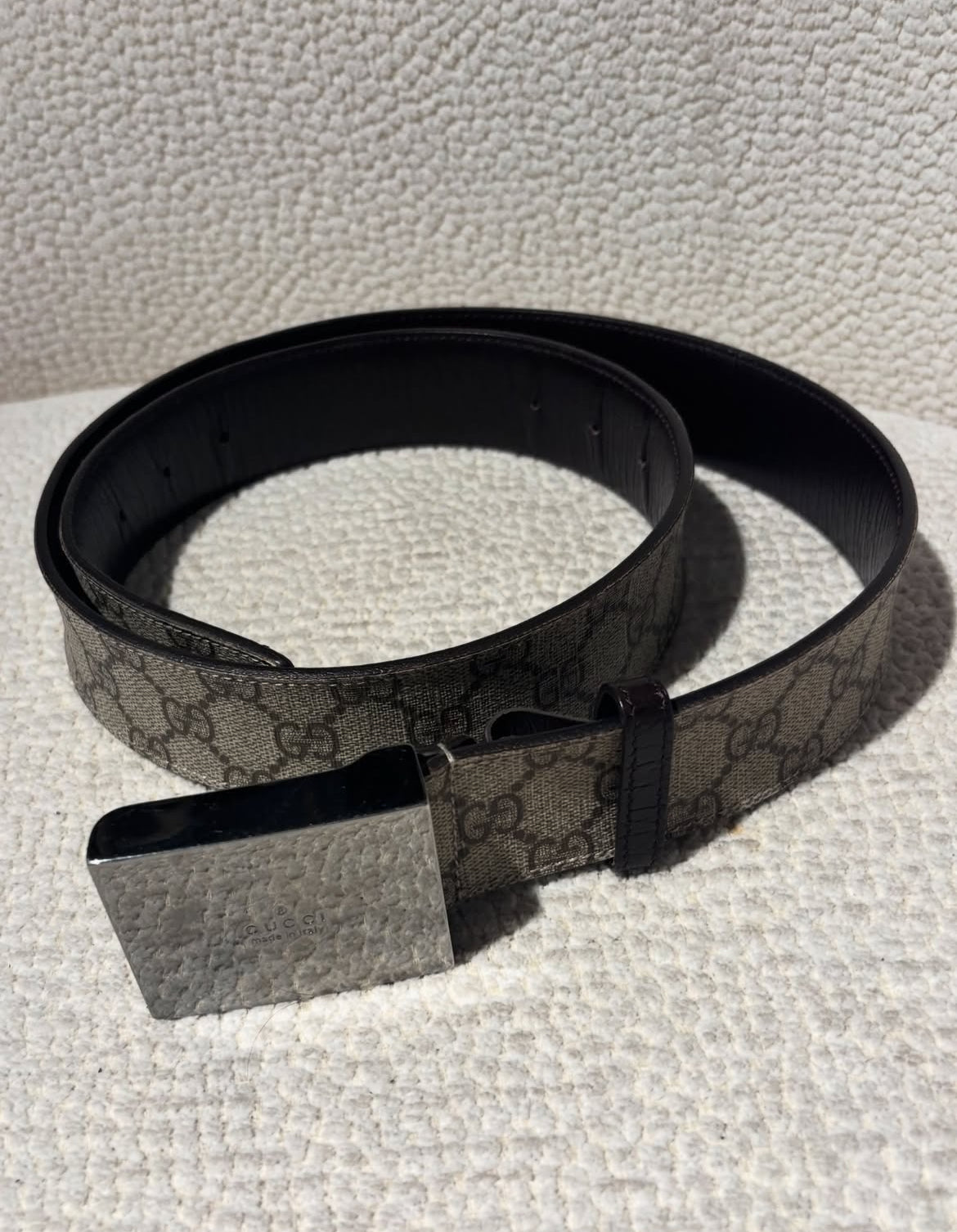 Gucci Belt - iconic monogram - 100 cm