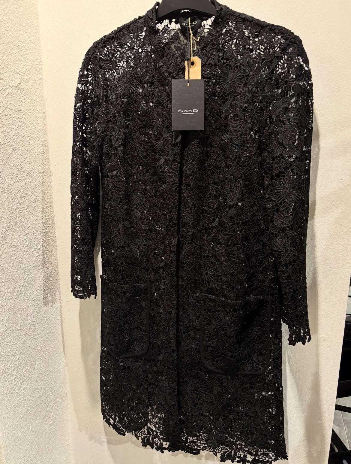 SAND Copenhagen jacket - Black lace - EU