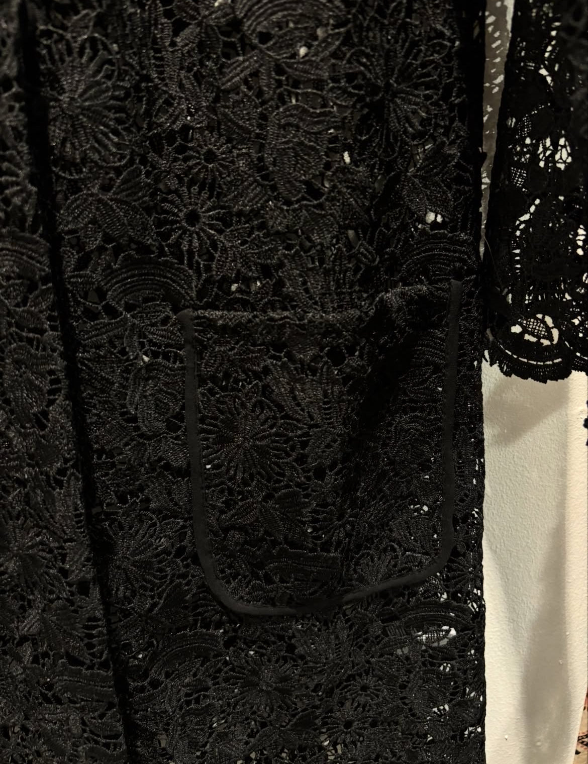 SAND Copenhagen jacket - Black lace - EU